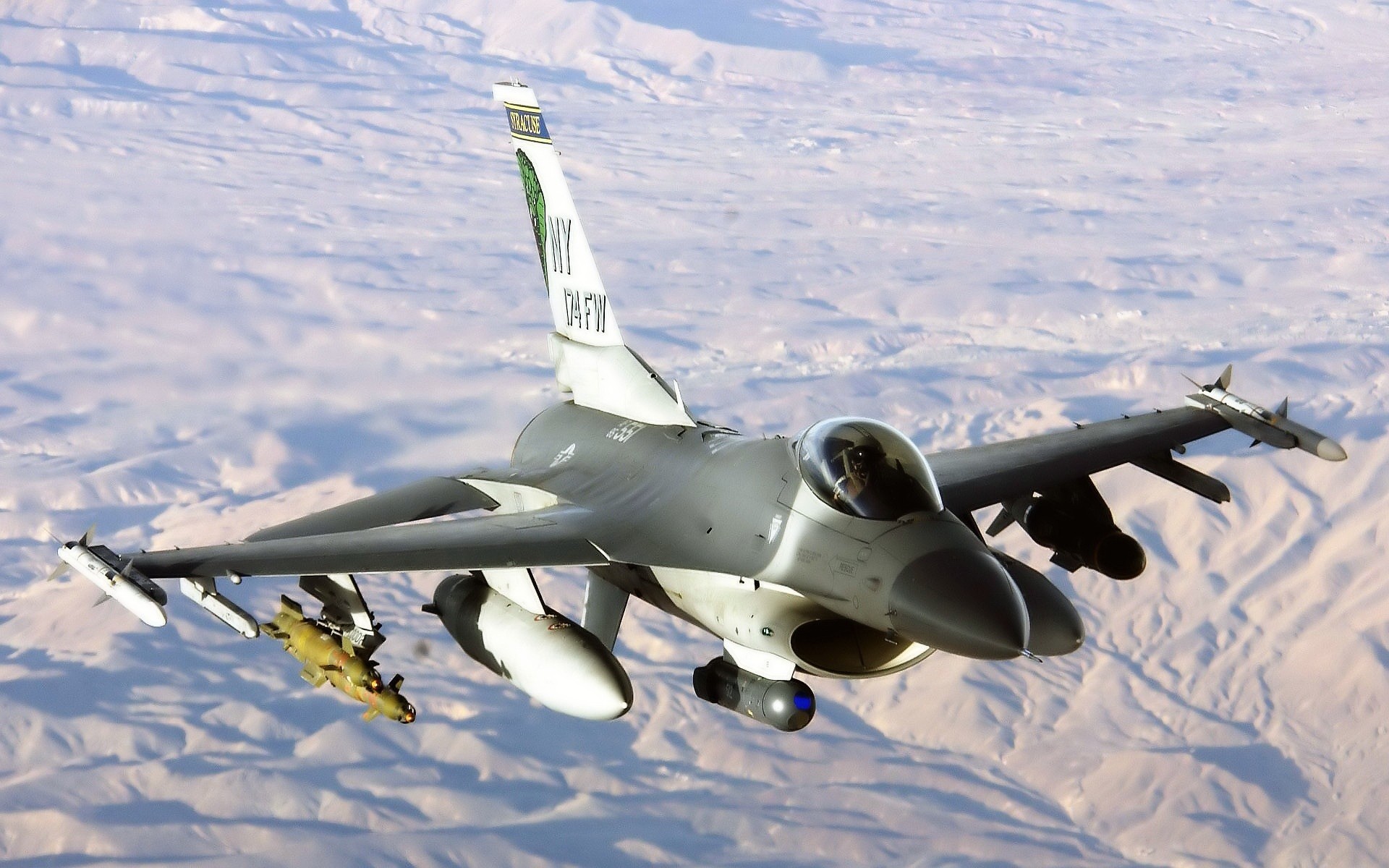 Full HD Wallpaper military, general dynamics f 16 fighting falcon, jet, jet fighters