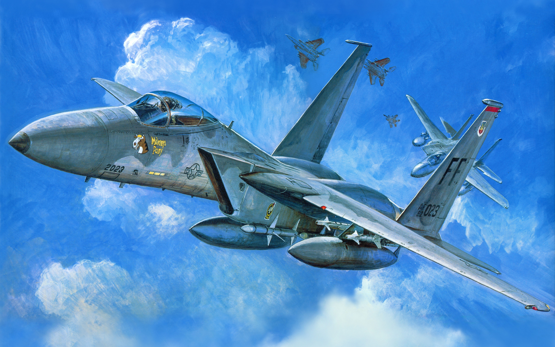 military, mcdonnell douglas f 15 eagle, airplane, fly, jet fighter, jet fighters