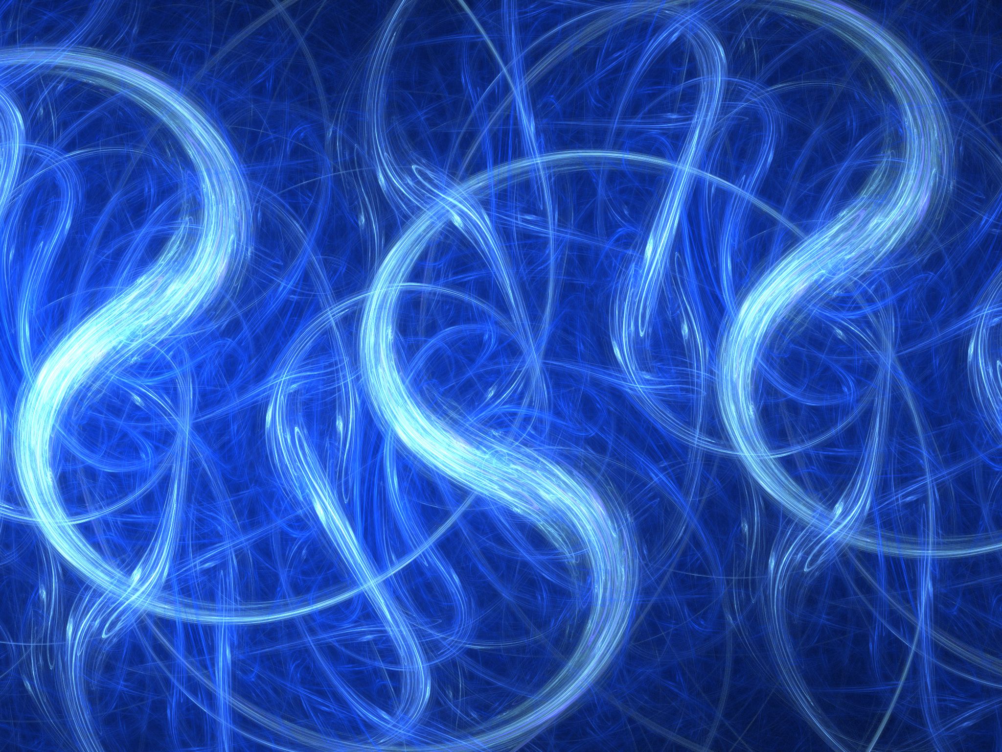 wind, abstract, blue, curves, fractal Full HD