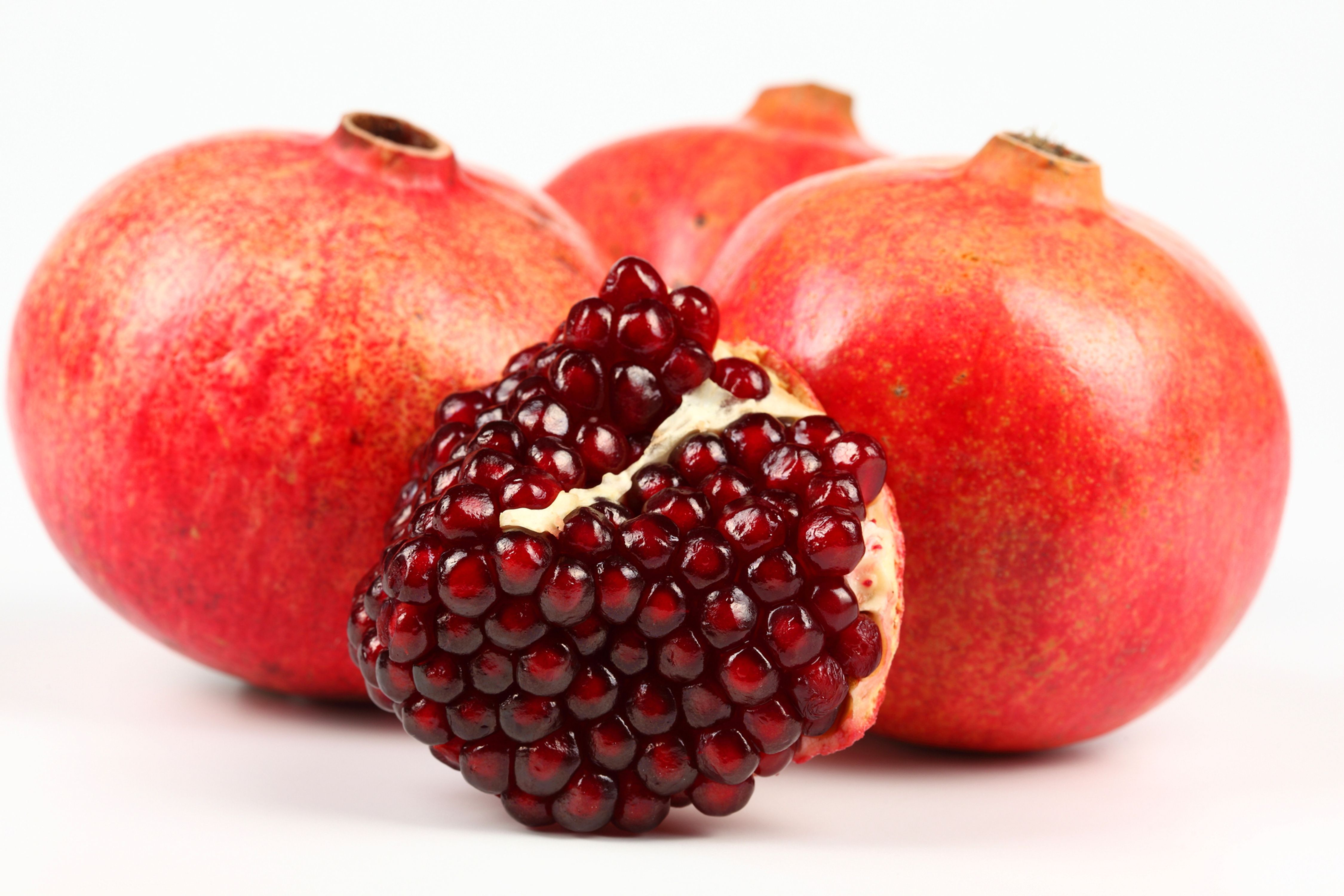 pomegranate, food, fruits
