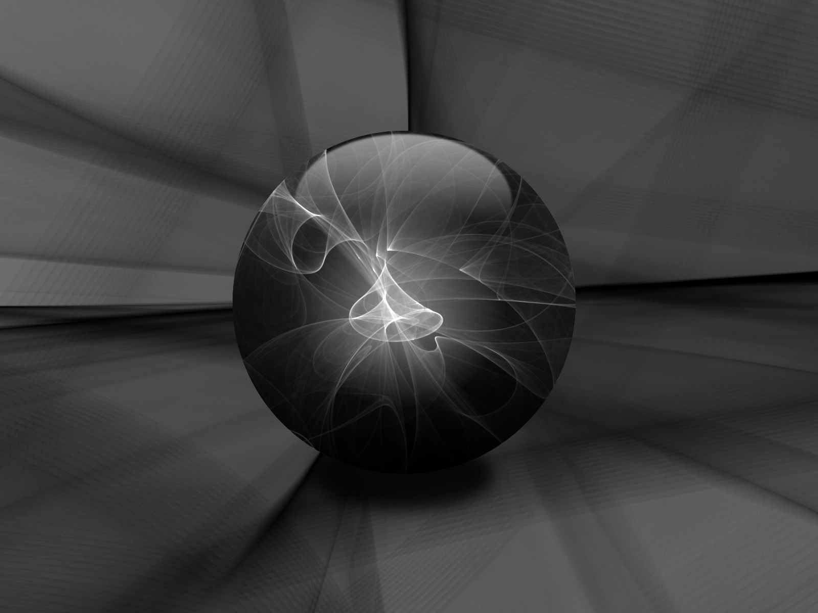 Mobile wallpaper ball, abstract, cgi, dark