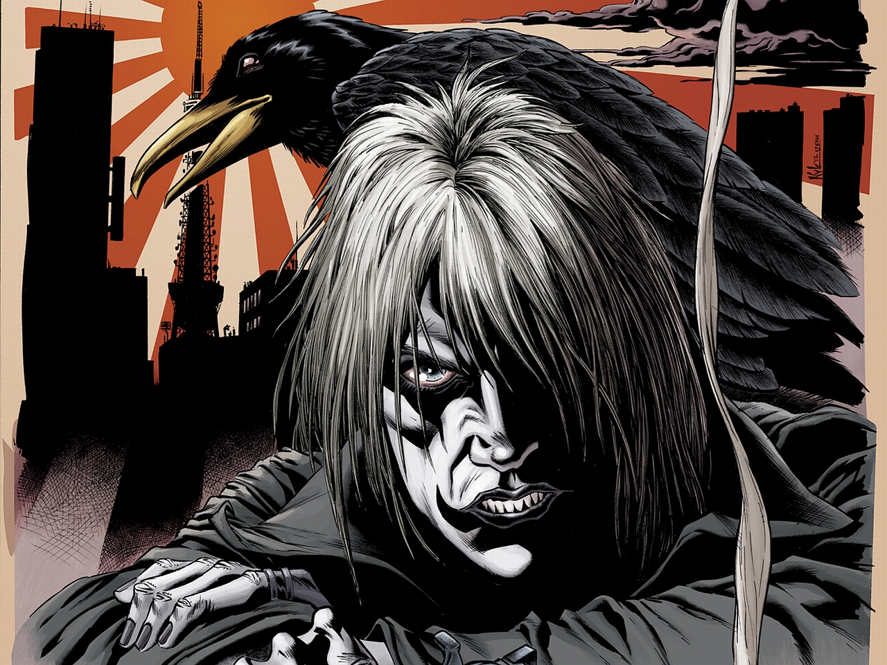 Download mobile wallpaper Crow, Comics, The Crow for free.