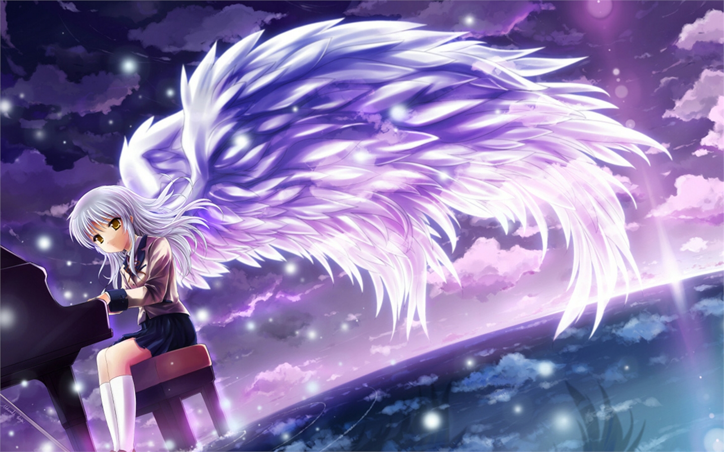 anime, angel beats!, kanade tachibana HD wallpaper