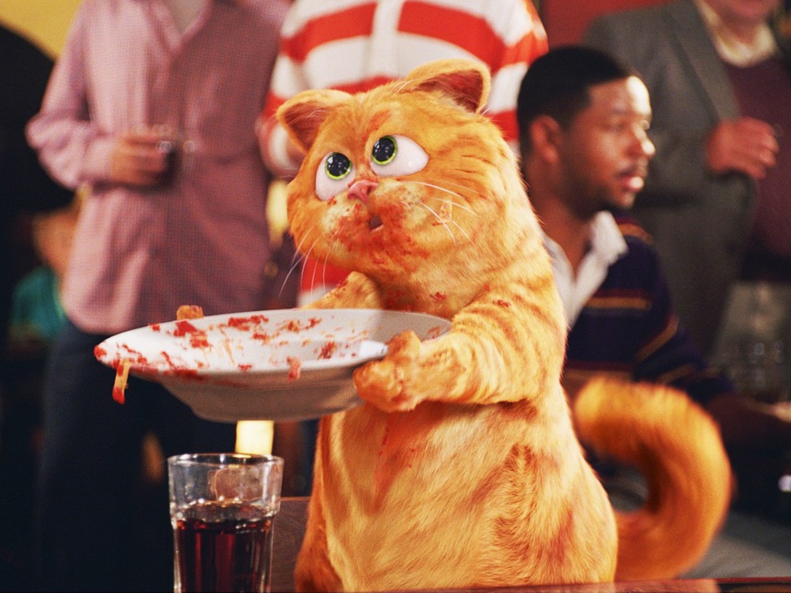 Handy-Wallpaper Garfield, Katzen, Tiere, Kino, Humor kostenlos herunterladen.