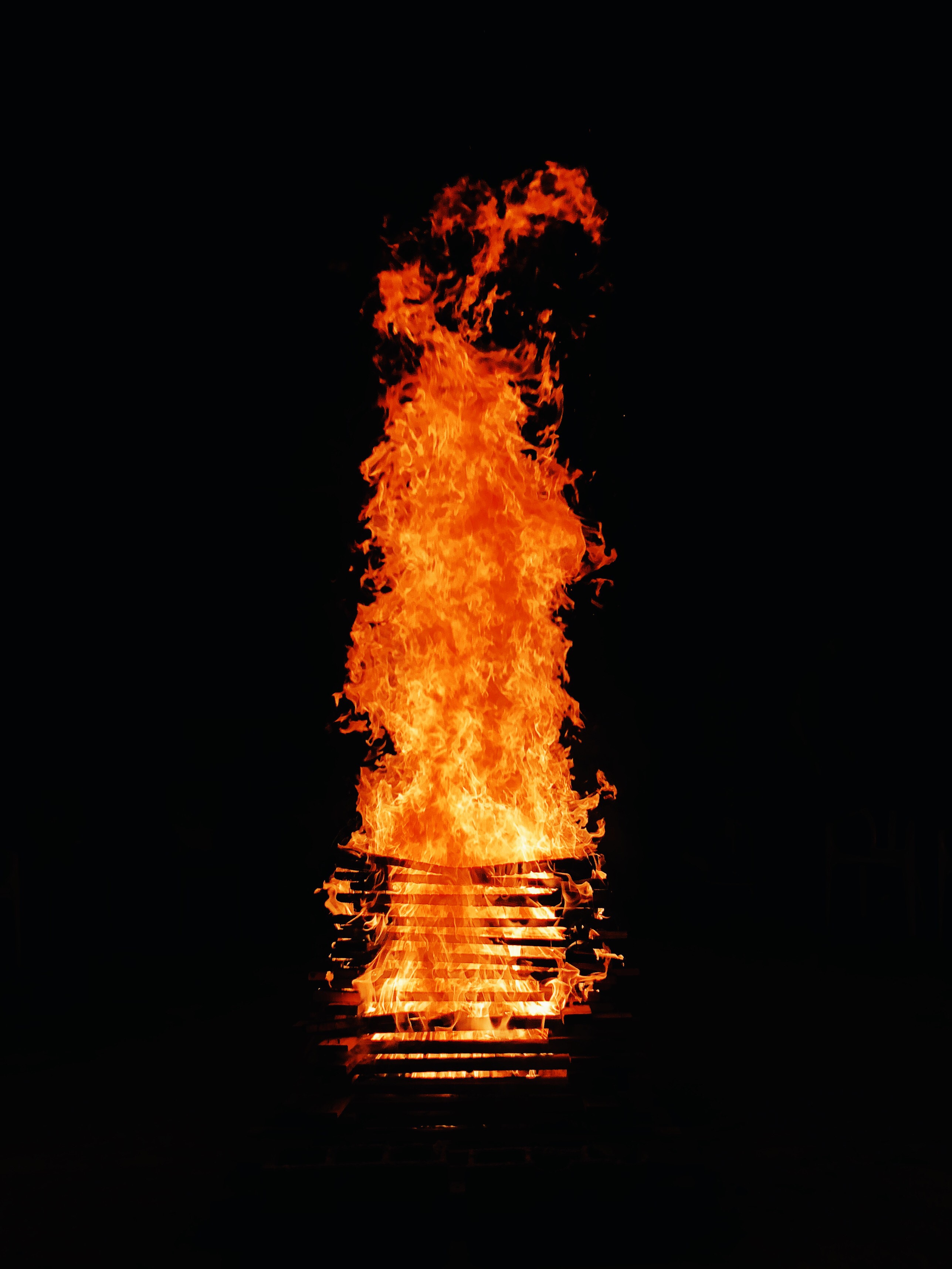 119246壁紙のダウンロード火災, たき火, 闇, 暗い, 火炎, 炎, 燃焼-スクリーンセーバーと写真を無料で