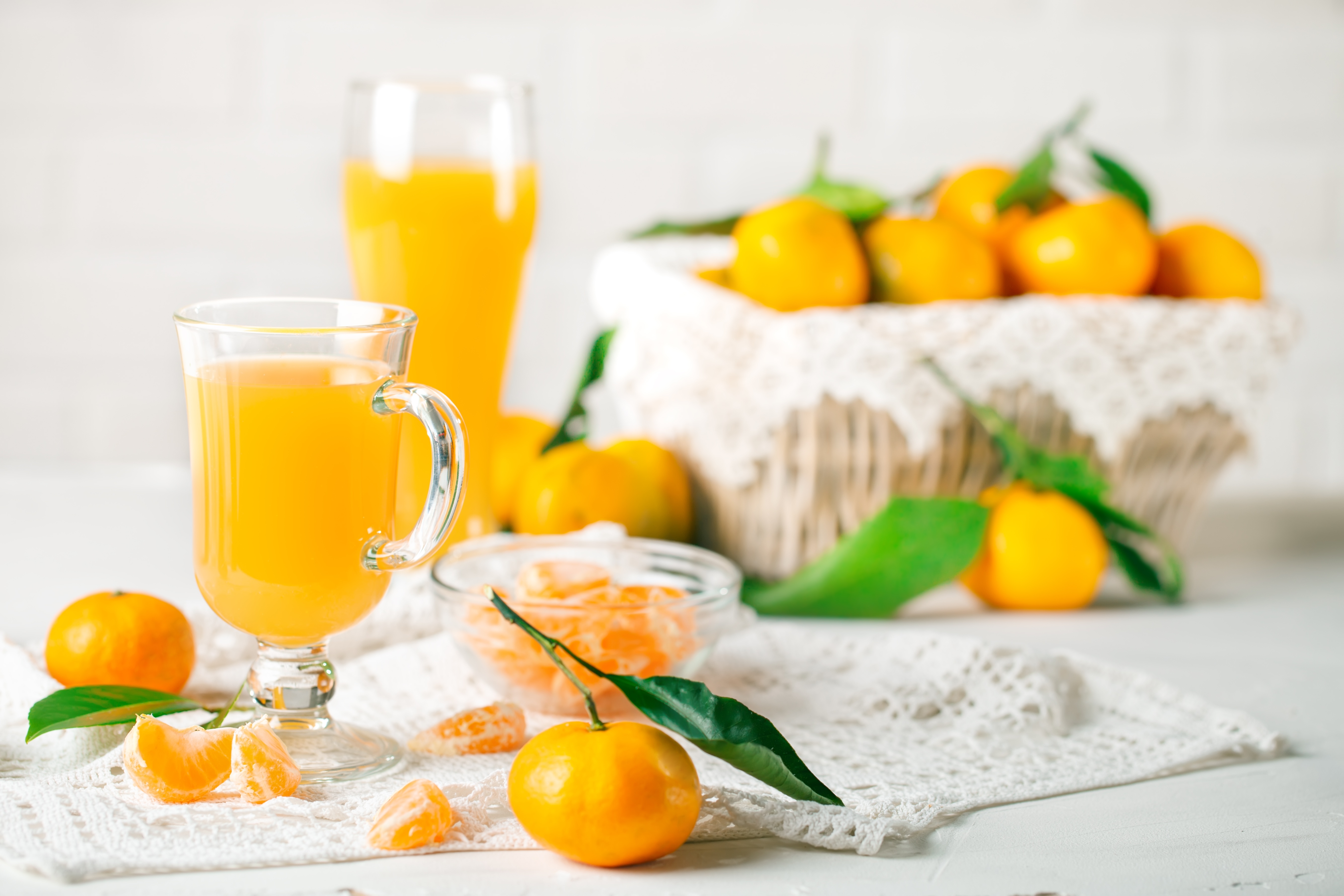 Tangerine Desktop Background Image