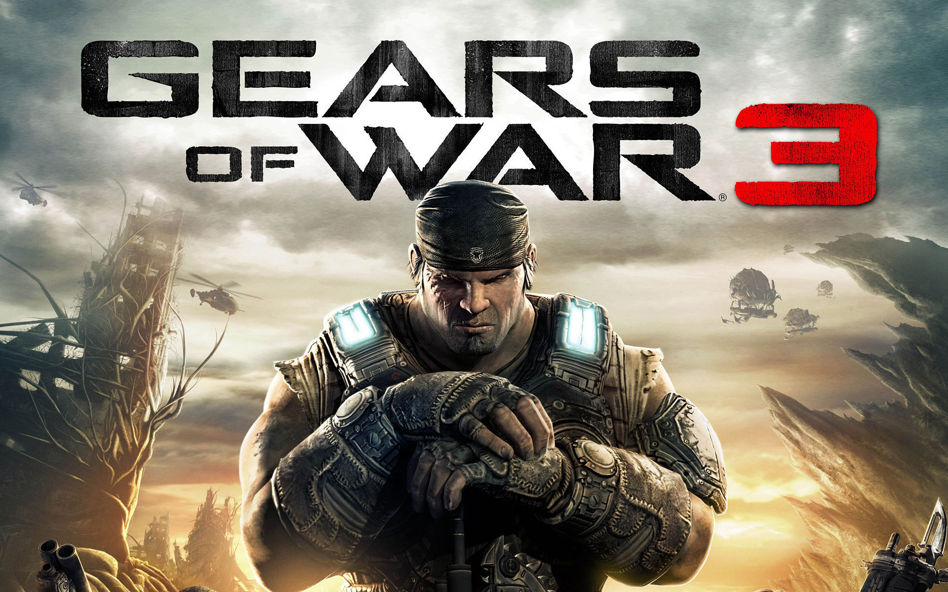 video game, gears of war 3, gears of war UHD