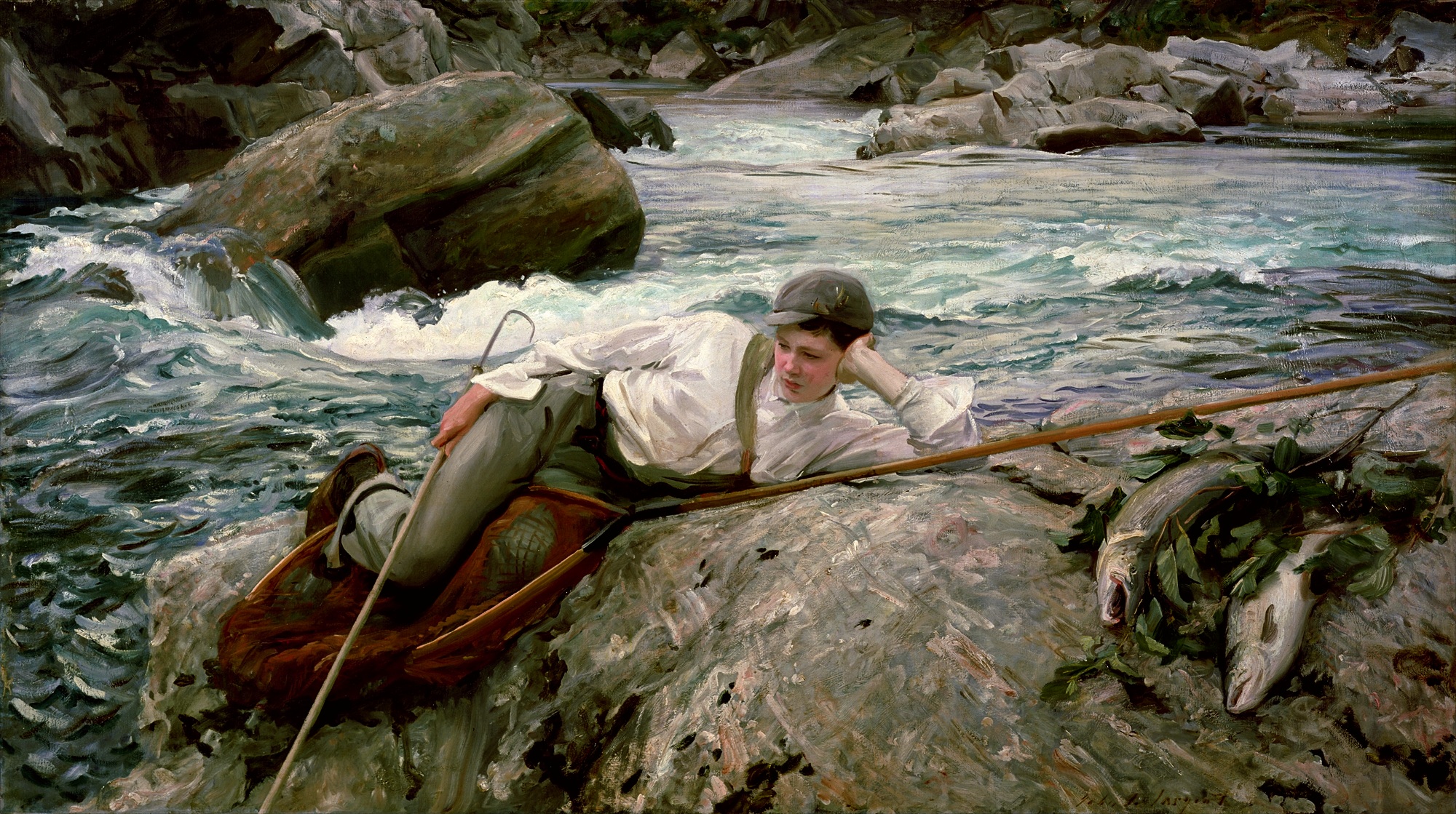 Джон Сингер Сарджент в отпуске, Норвегия, 1901