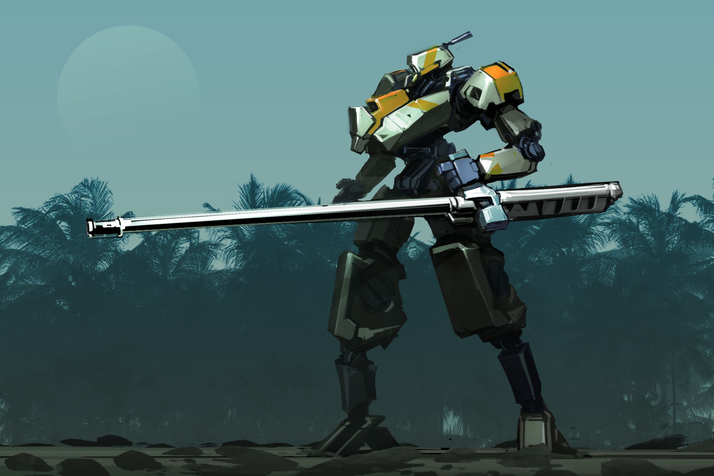 Игра роботы мечи. Робот с мечом. Робот с пушкой и пилами. Оружие робота спина. Игра 2d-экшен хэви метал роботс.