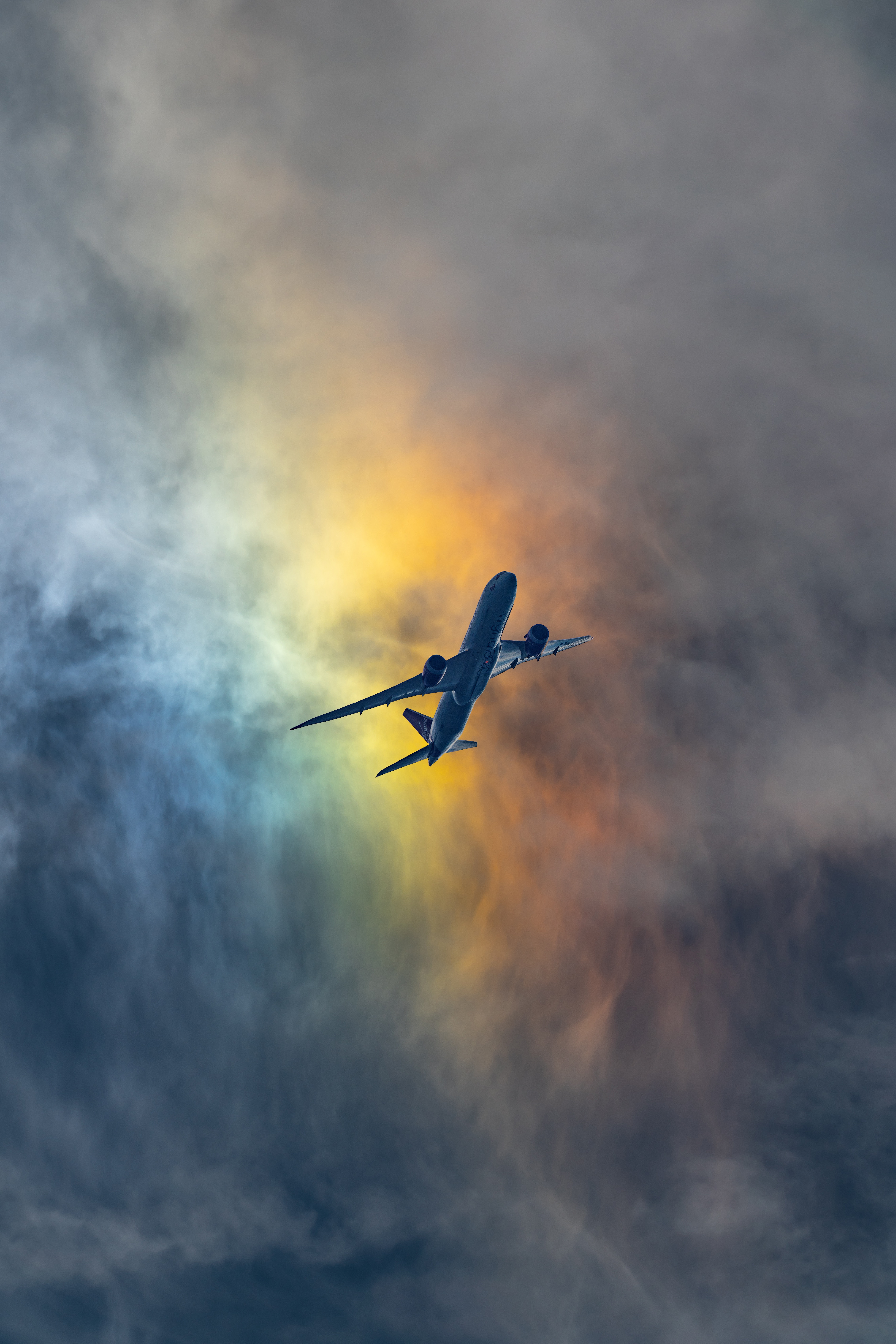 HD wallpaper: Aviation, aircraft, flight, sunrise, clouds, sky, white  airplane | Wallpaper Flare