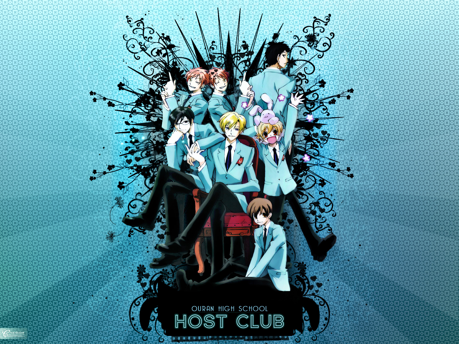 Honey and Mori, anime, anime aesthetic, honey senpai, host club, mori  senpai, HD phone wallpaper | Peakpx