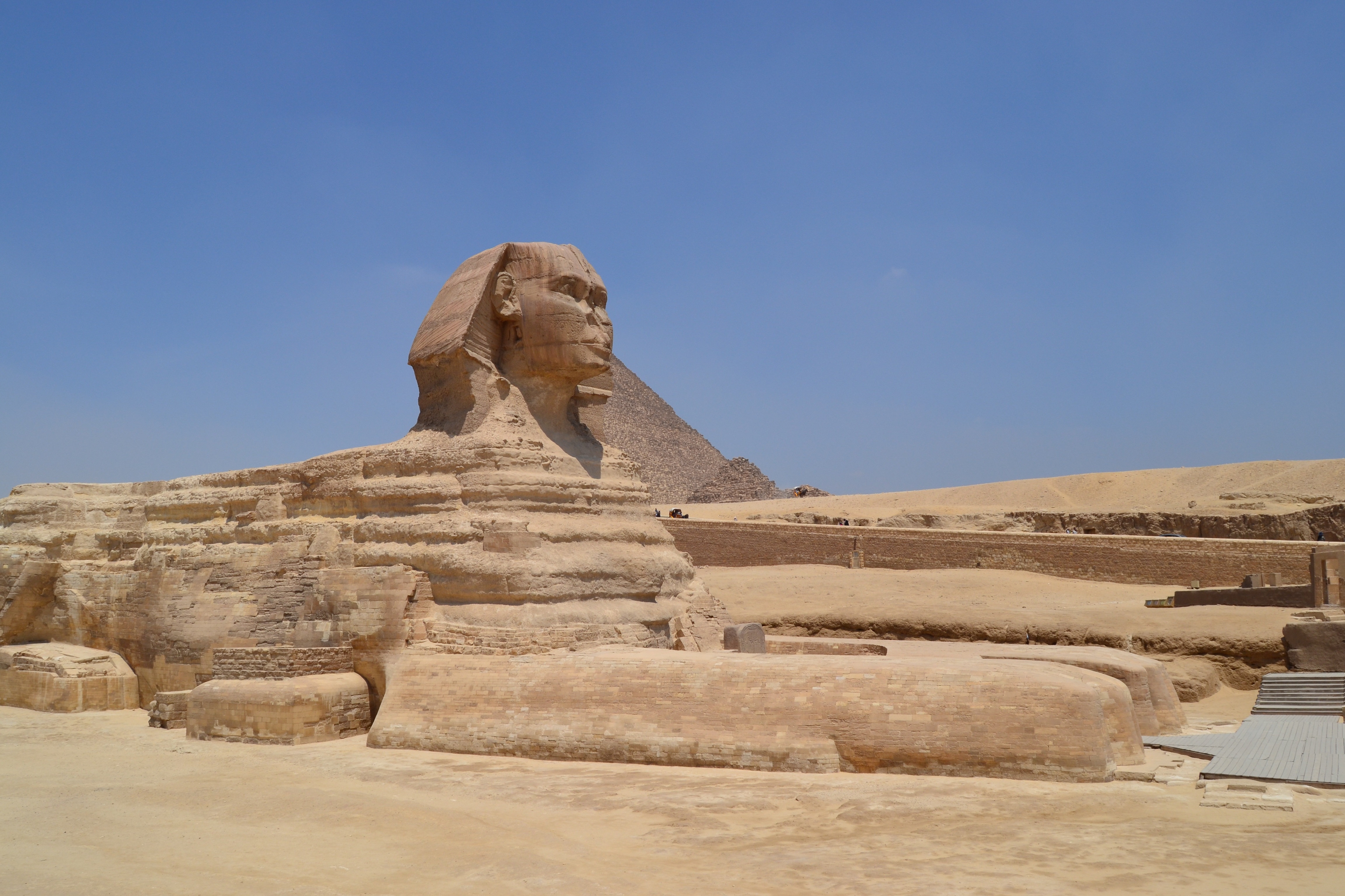 HD wallpaper egypt, man made, sphinx, limestone, statue