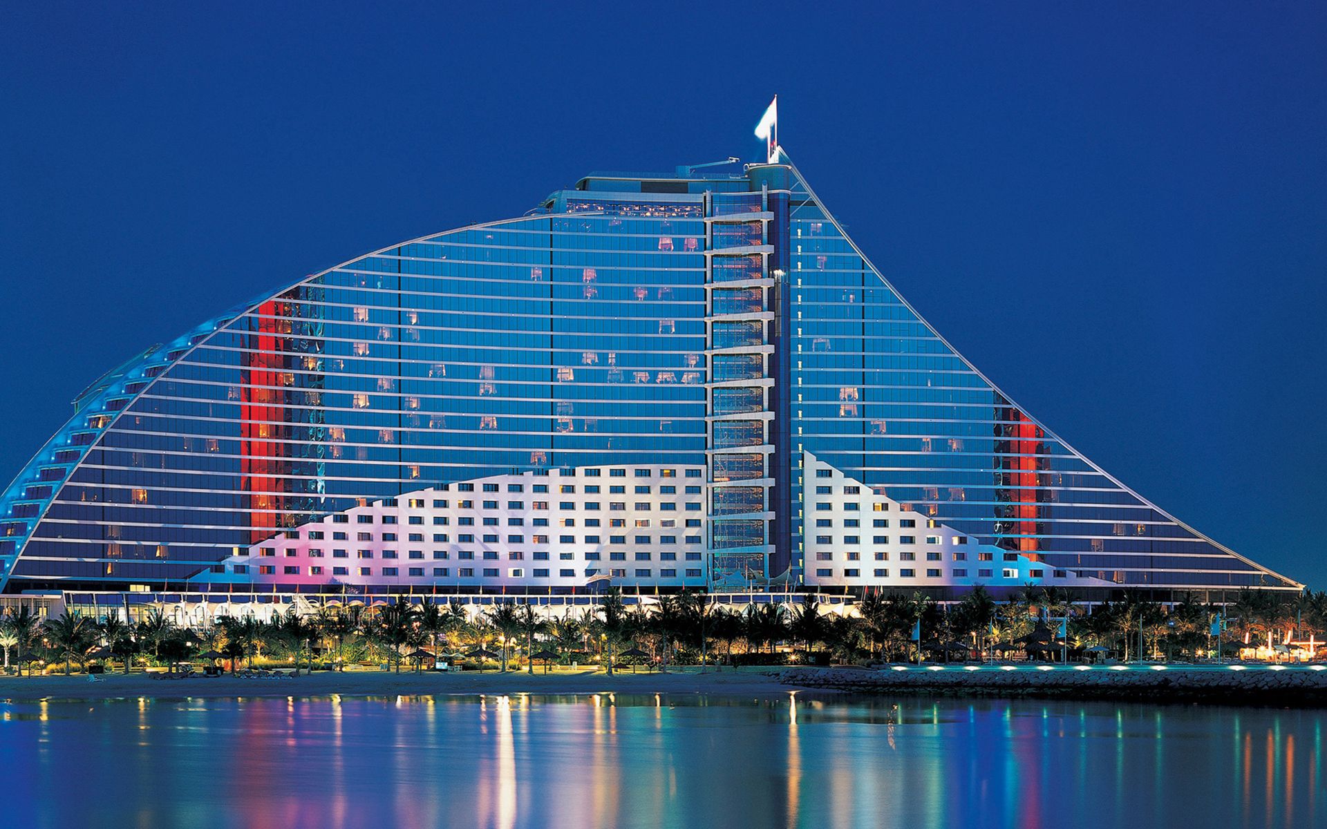 Download mobile wallpaper Cities, Jumeirah Beach Hotel, Uae, U A E, Dubai for free.