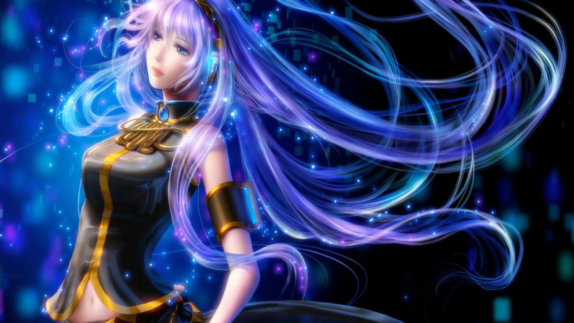 anime, vocaloid, luka megurine for android