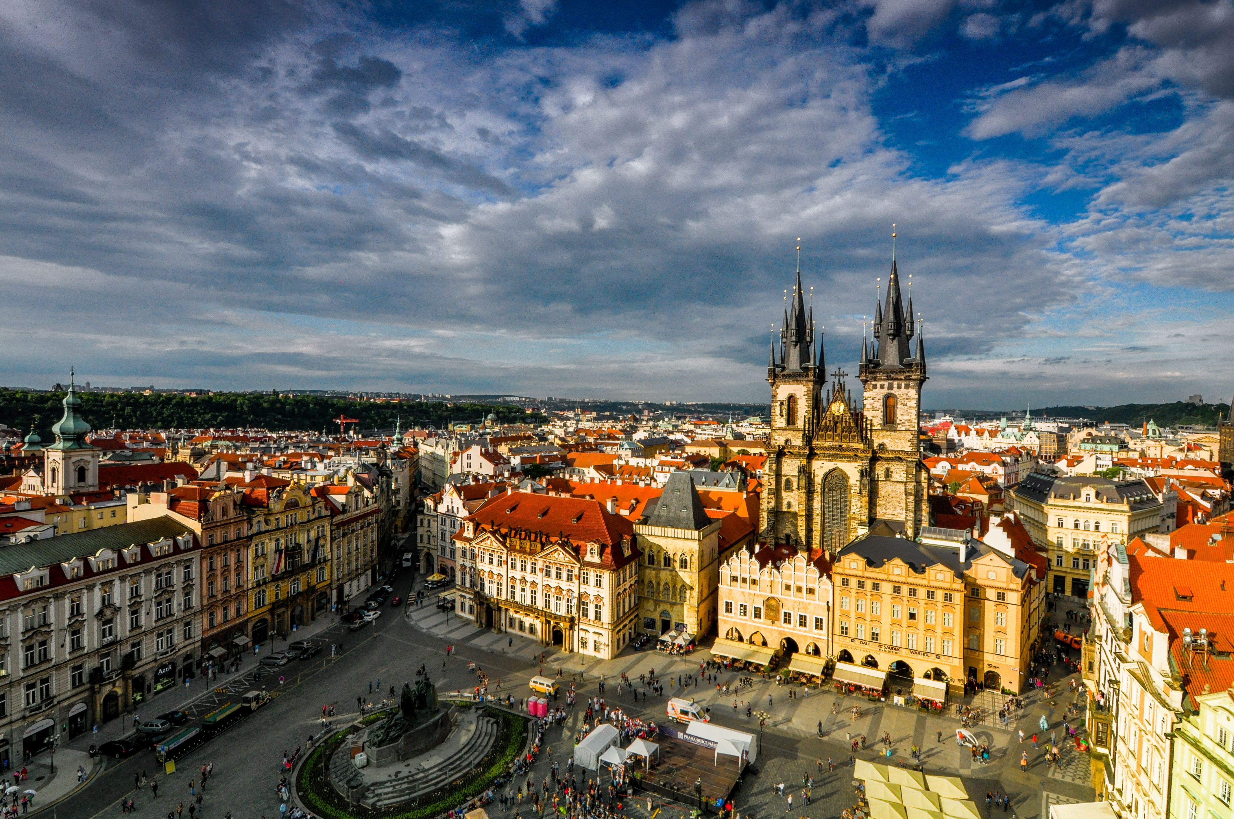 Города чехии. Чехия панорама. Прага панорама города. Прага 4k. Европа Чехия.