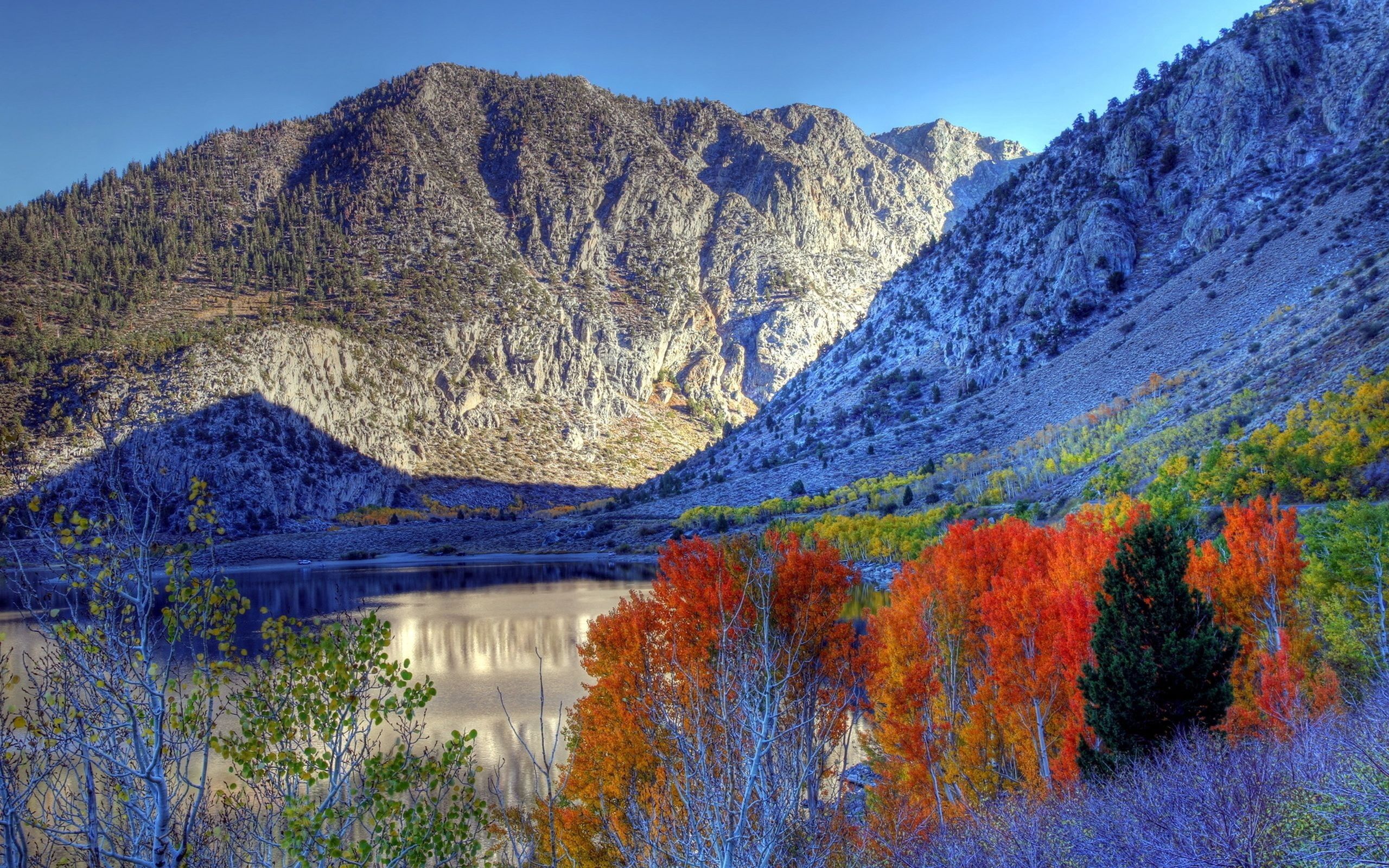 Laden Sie das Mountains, Natur, Herbst-Bild kostenlos auf Ihren PC-Desktop herunter