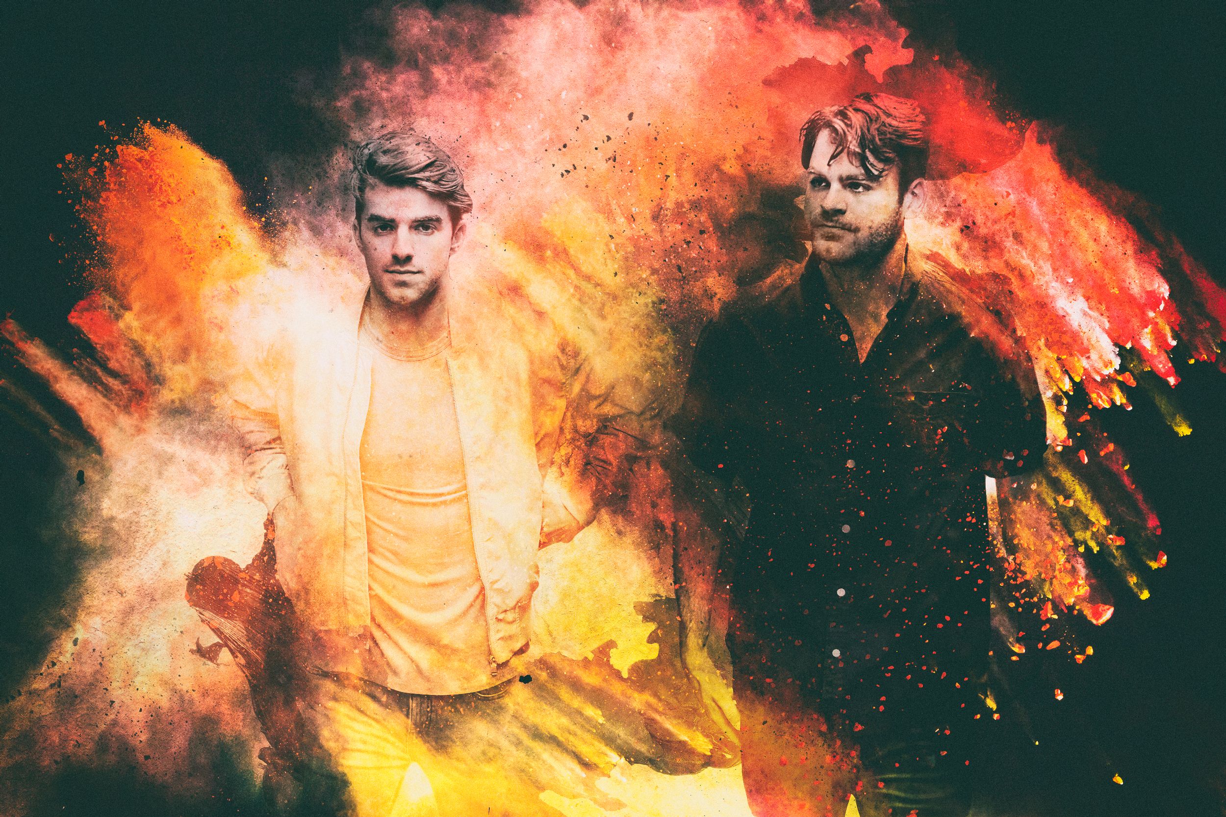 Картинки the chainsmokers