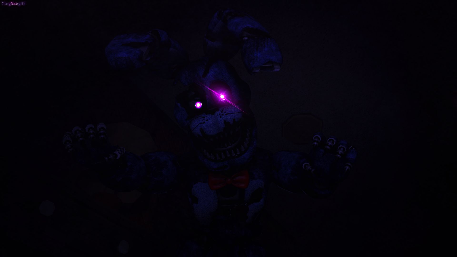 FNaF 4, Nightmare Bonnie wallpaper