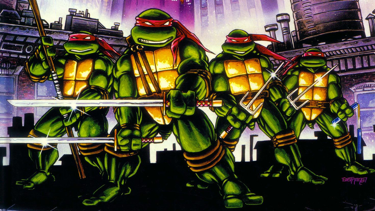 Заставка черепашек ниндзя. Черепашки ниндзя мультик 1987. TMNT Рафаэль 1984. Тинейдж МУТАНТ ниндзя Туртлес. Черепашки ниндзя 4.