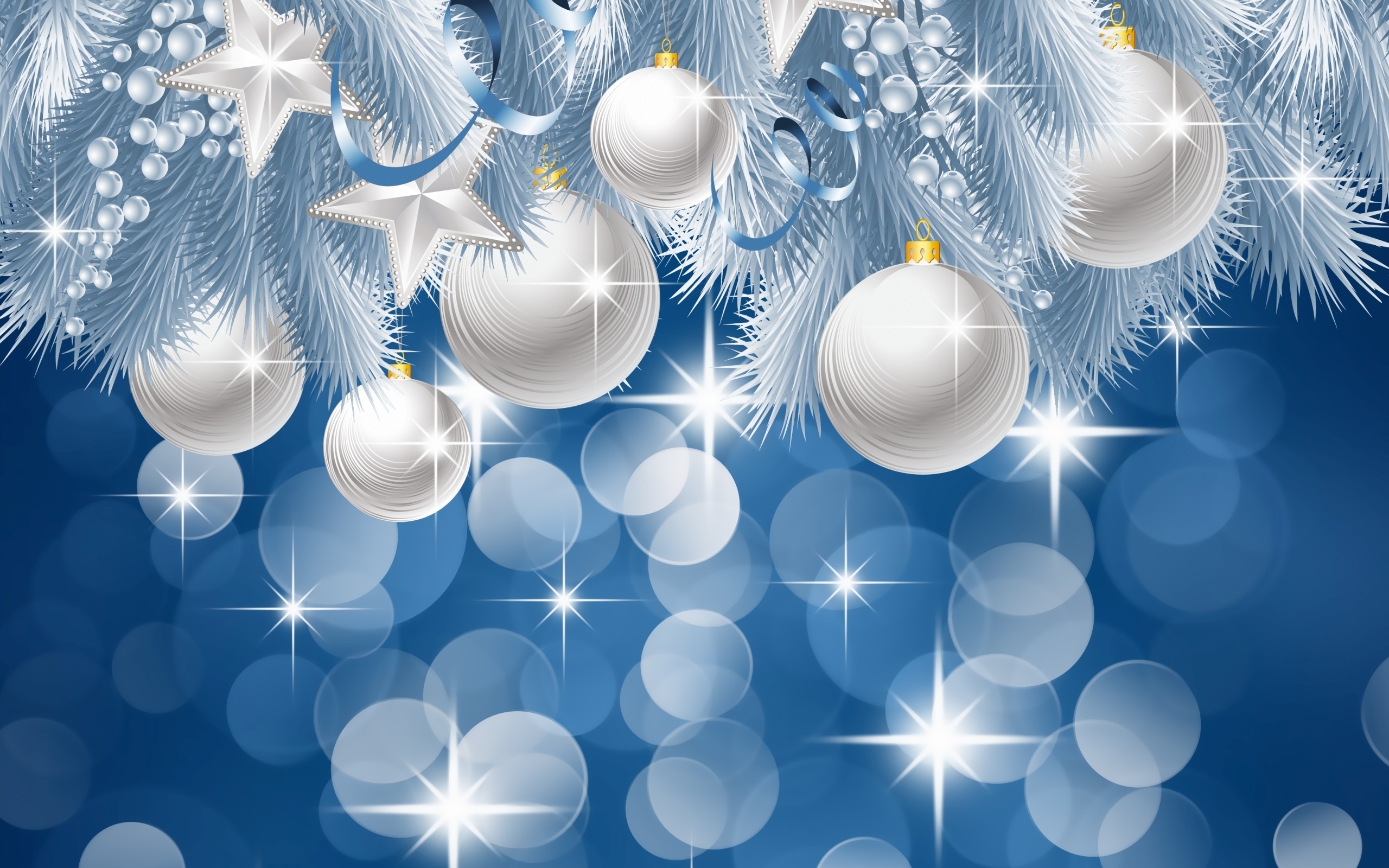 christmas xmas, holidays, background, new year, blue HD wallpaper