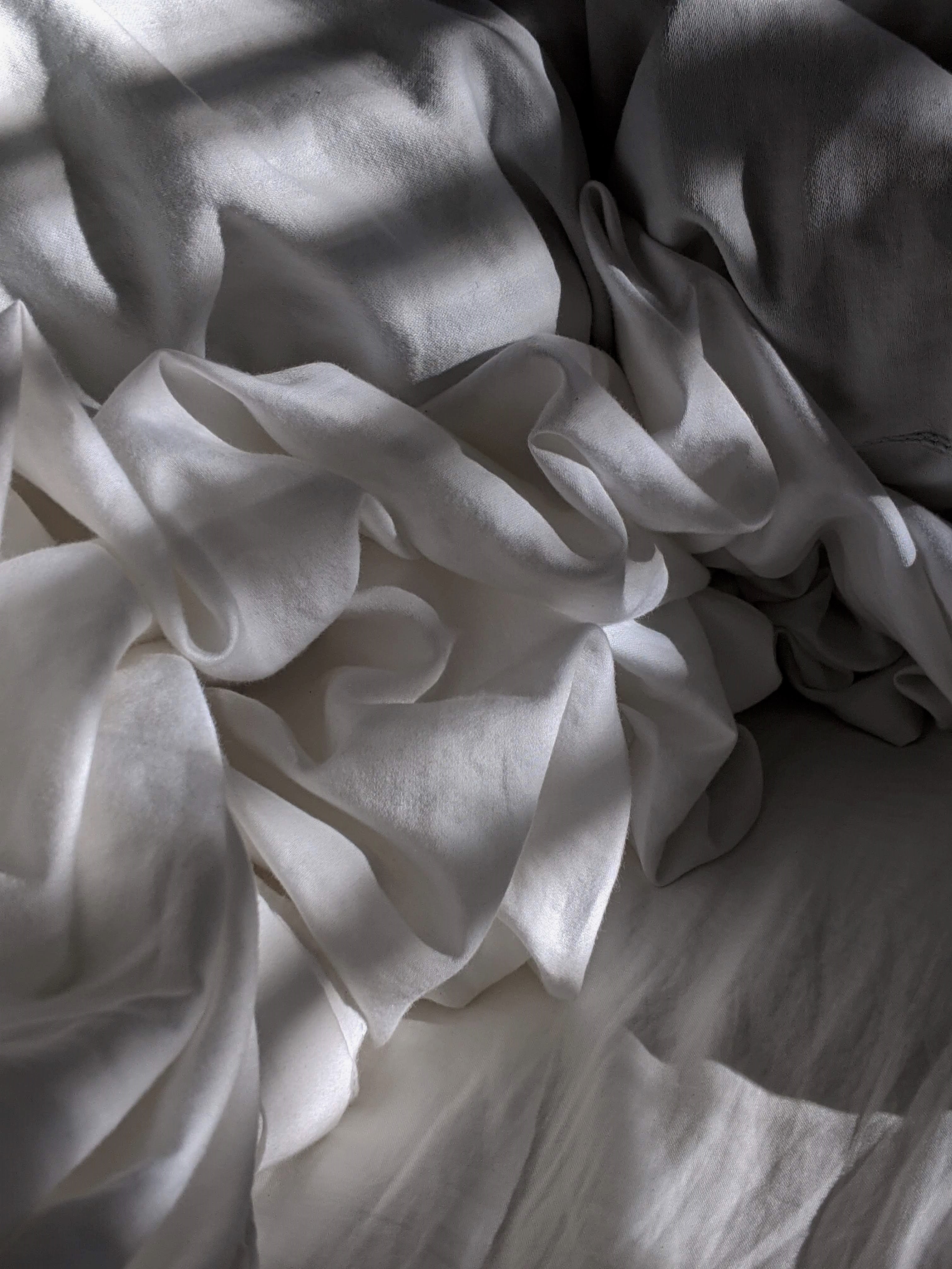 pleating, white, texture, textures, cloth, folds, bed 4K Ultra
