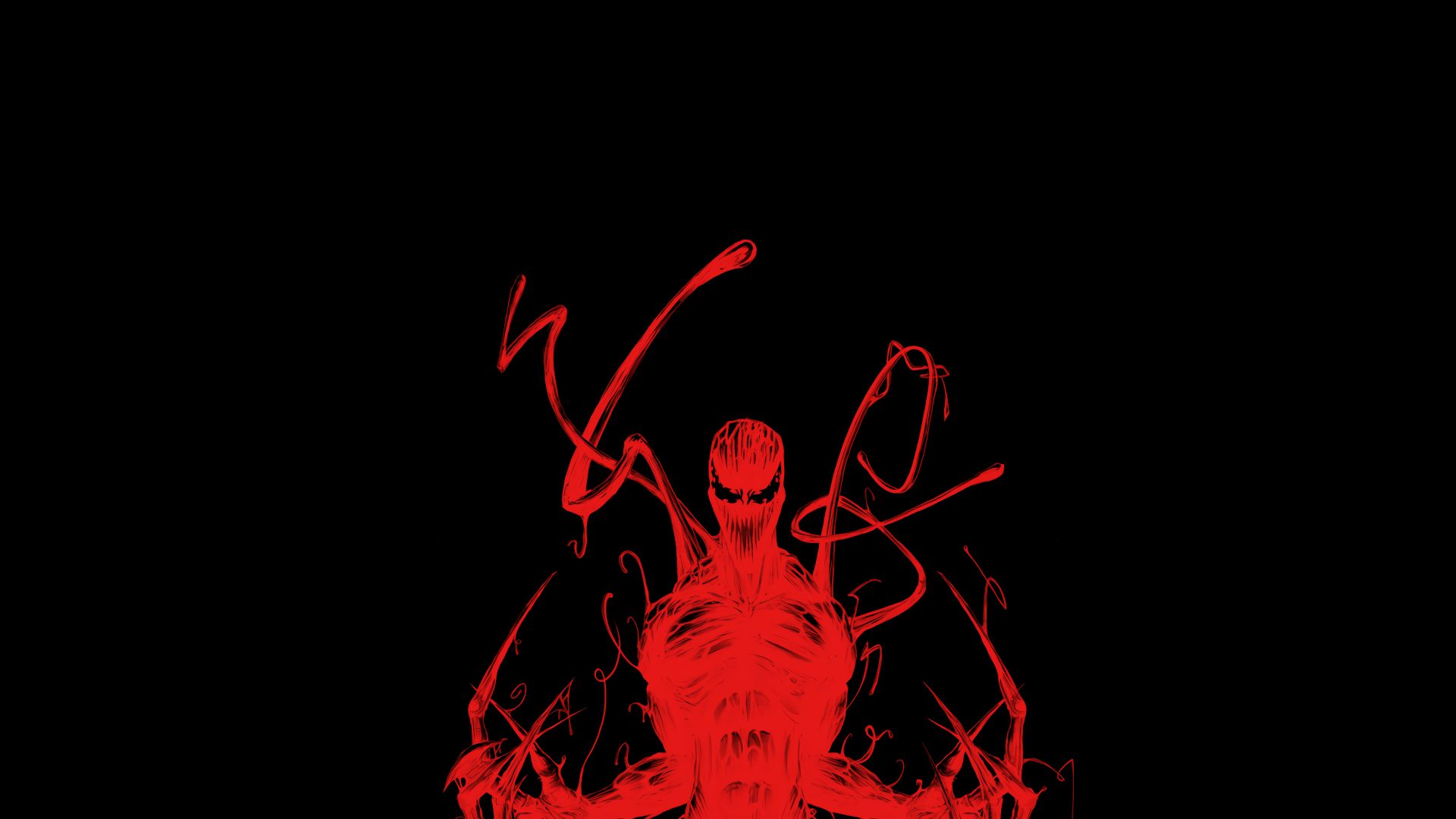 501175 скачать обои чёрный, красный, карнаж (marvel comics), комиксы, резня, человек паук - заставки и картинки бесплатно
