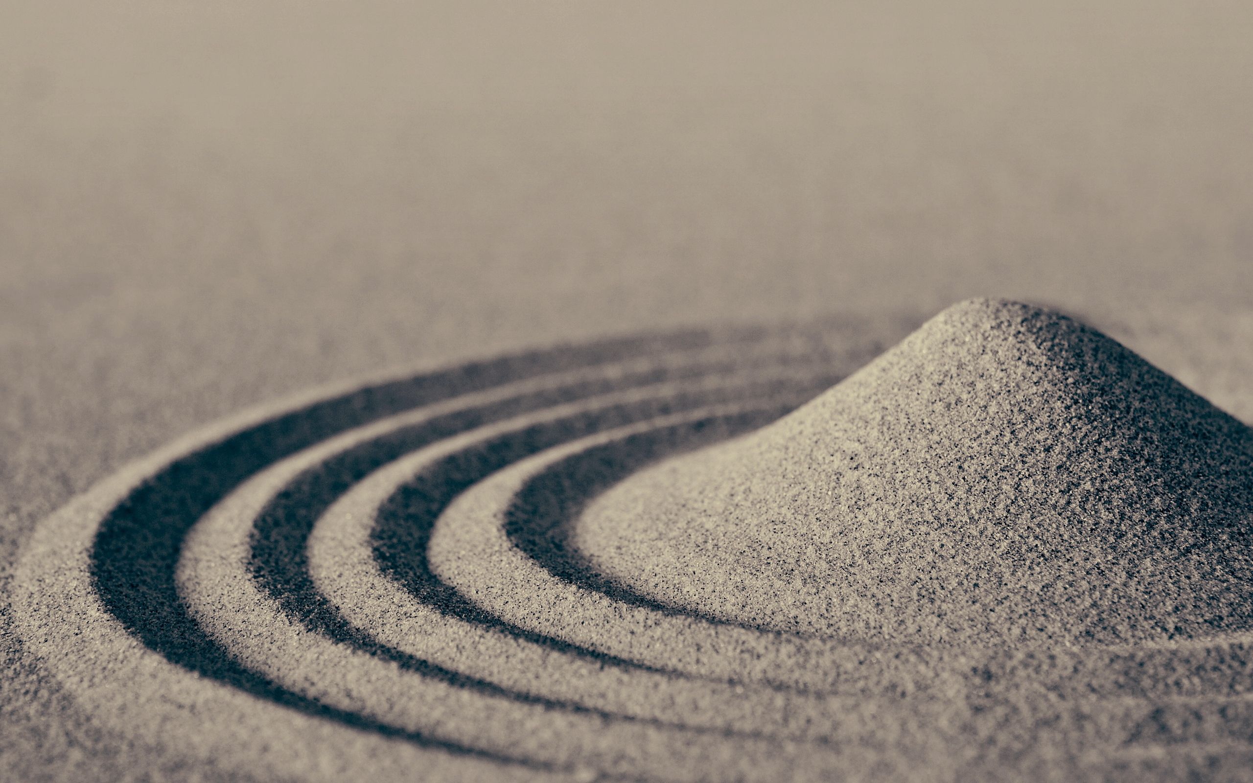 circles, miscellaneous, waves, sand, macro, miscellanea phone wallpaper
