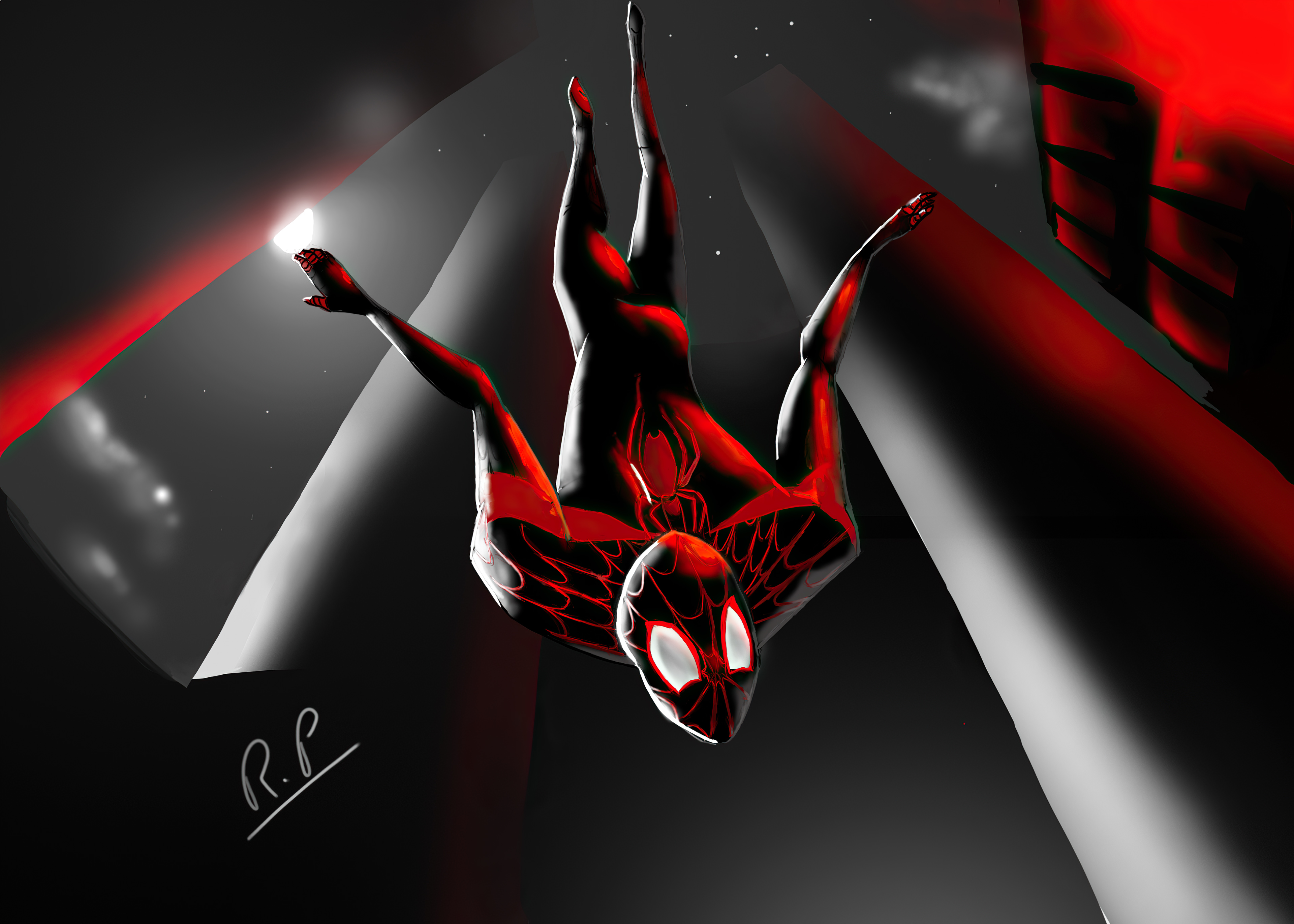 Homem-Aranha no Aranhaverso Miles Morales - Papel de Parede Grátis para PC  e Celular