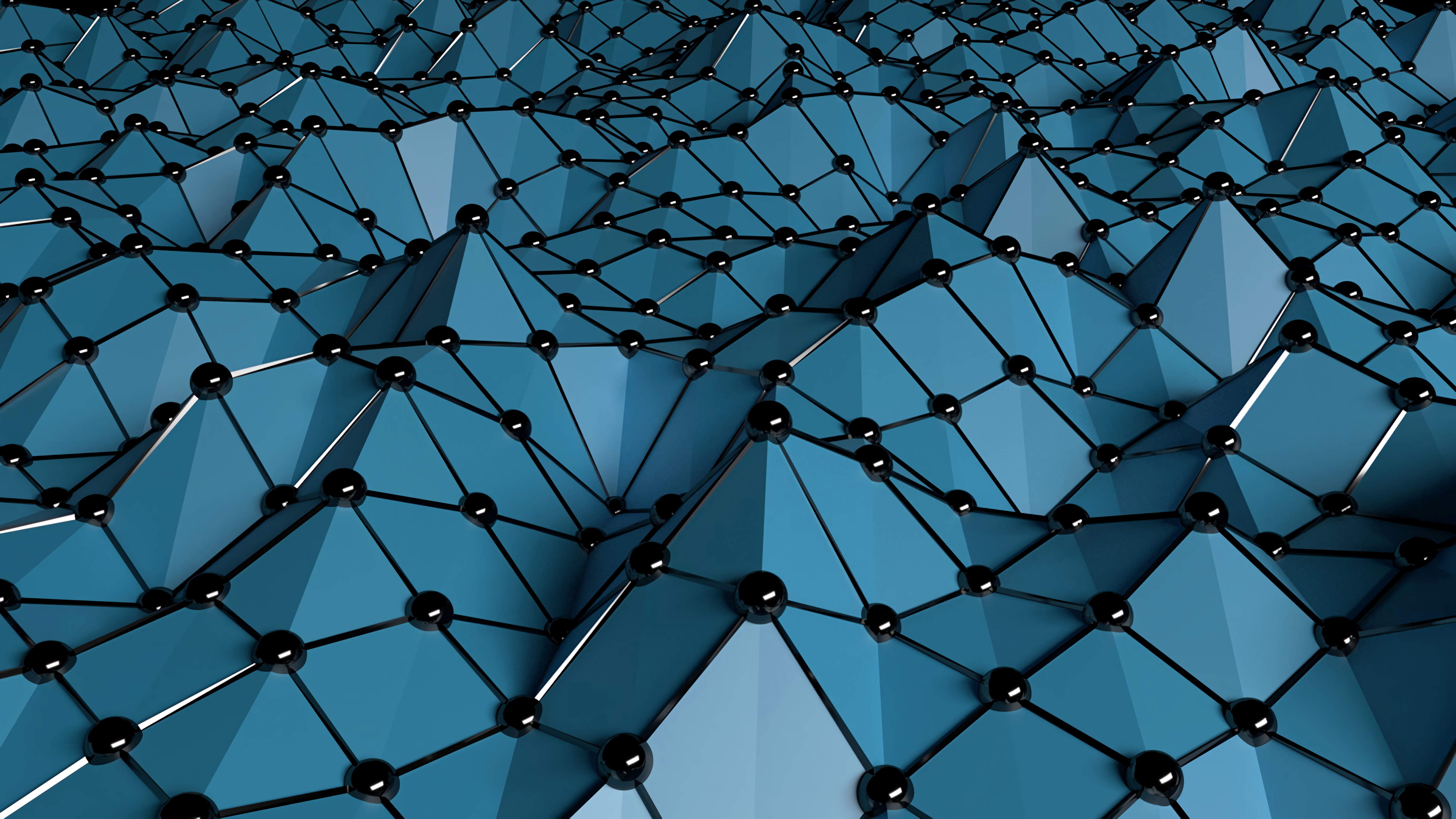 geometric, grid, 3d, relief, connections, connection, rendering, acute angled HD wallpaper