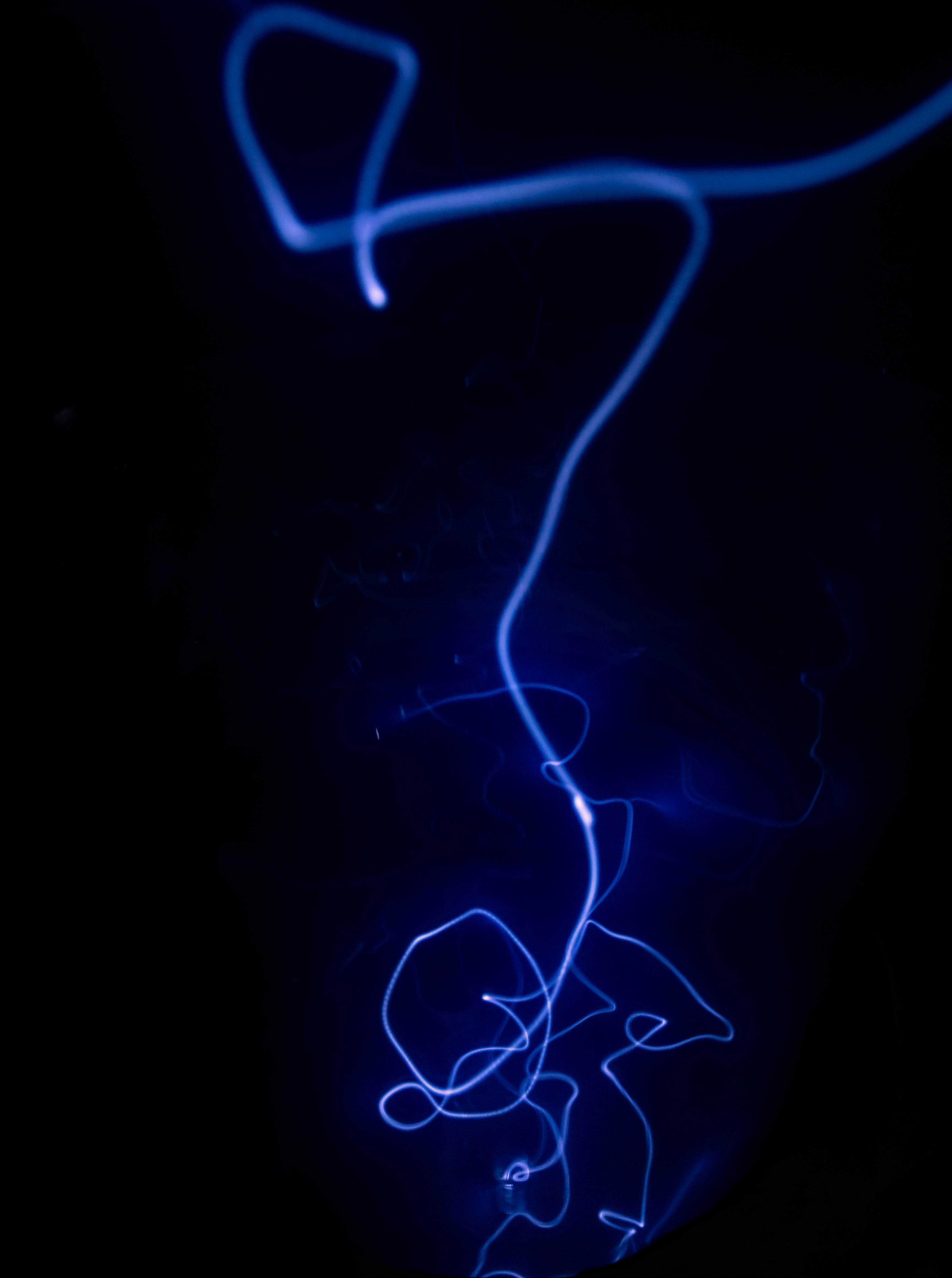 blue, illumination, abstract, neon, backlight, line Full HD
