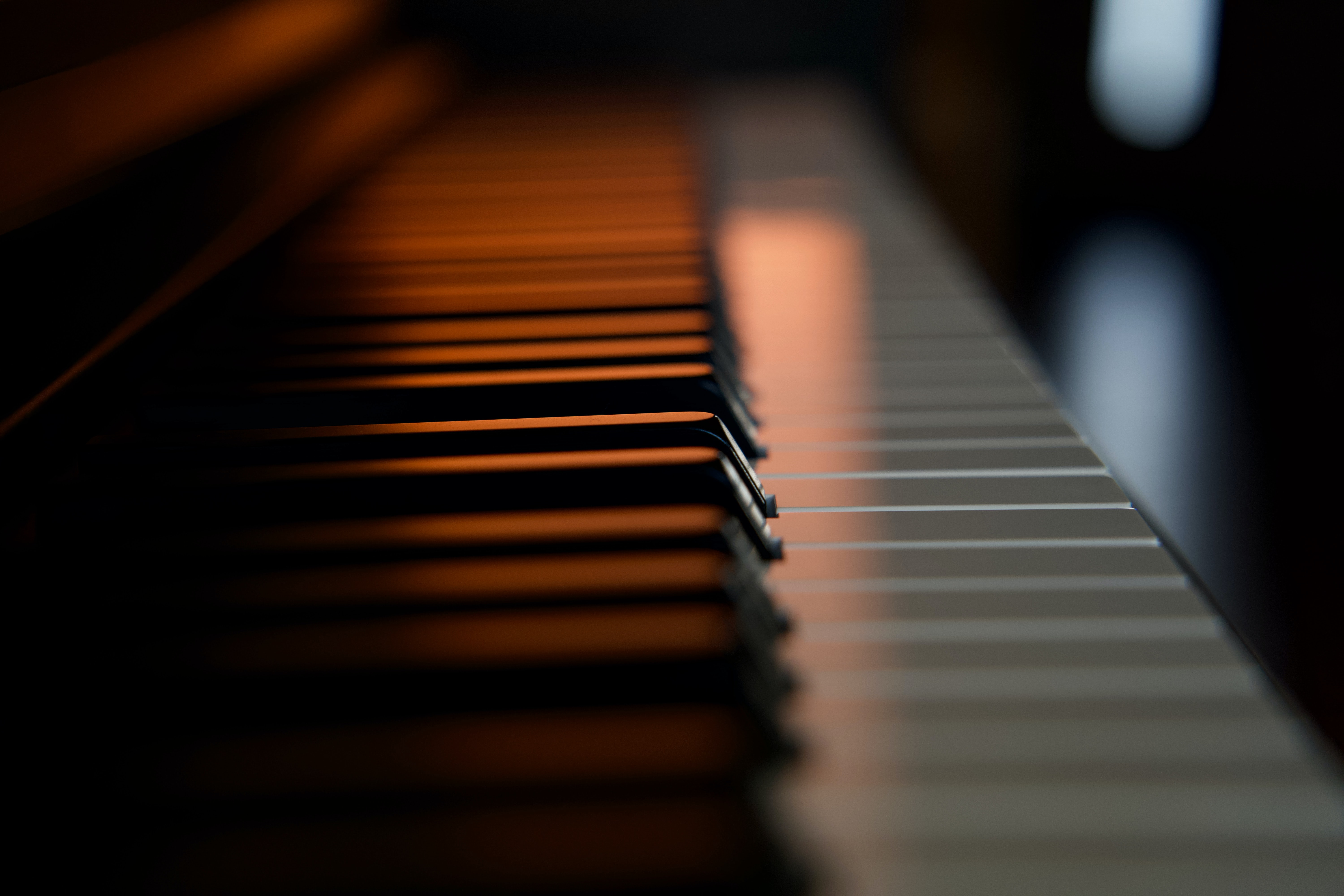 piano, music, musical instrument, macro, keys 1080p