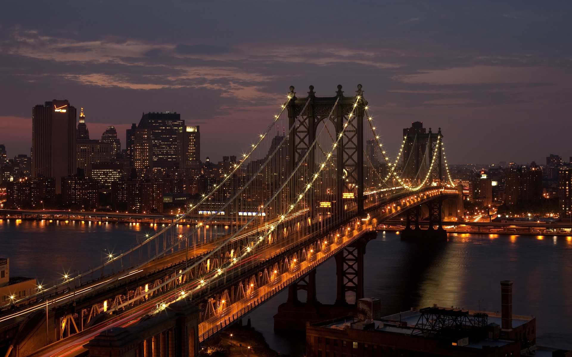 手機的270517屏保和壁紙曼哈顿大桥。 免費下載  圖片