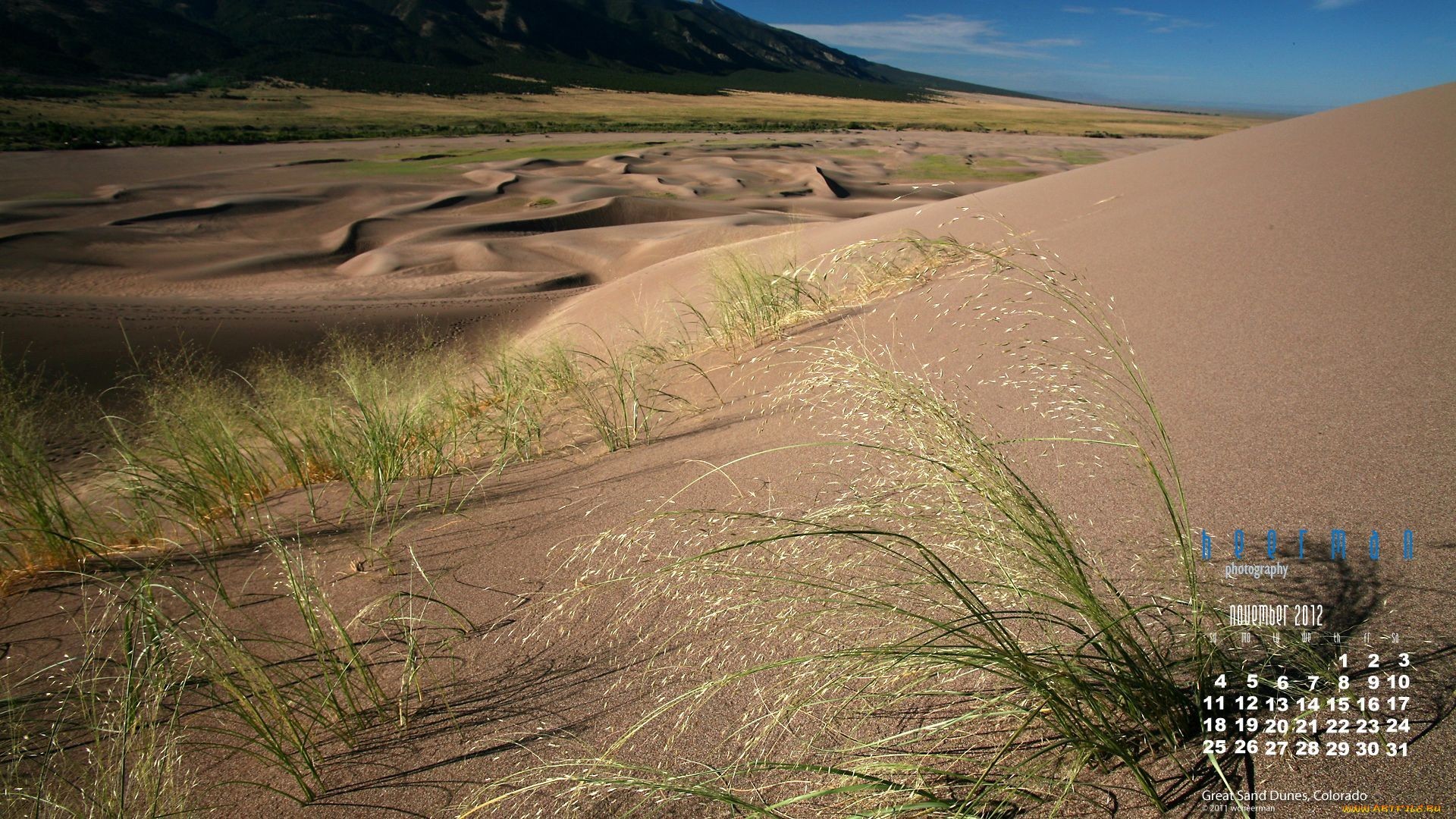 Free download wallpaper Grass, Desert, Landscape, Sand on your PC desktop