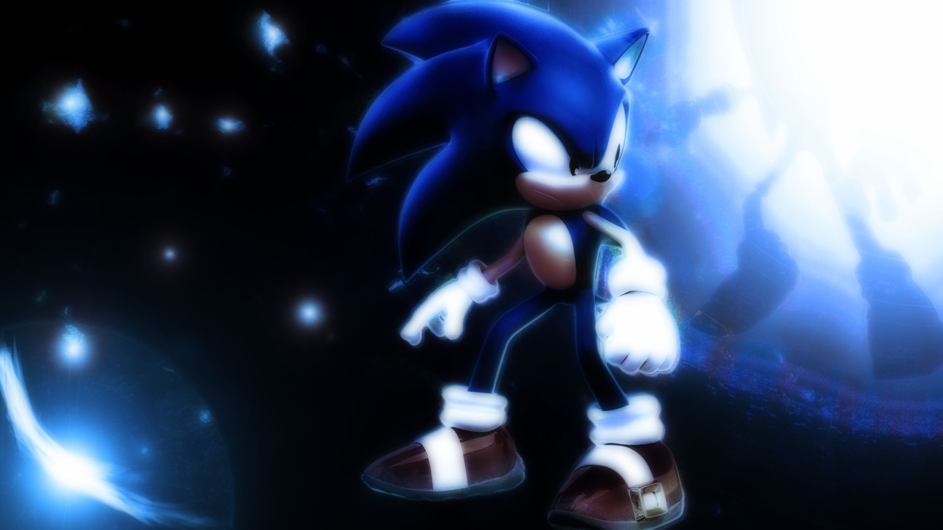 New York Sonic Prime с прозрачным фоном