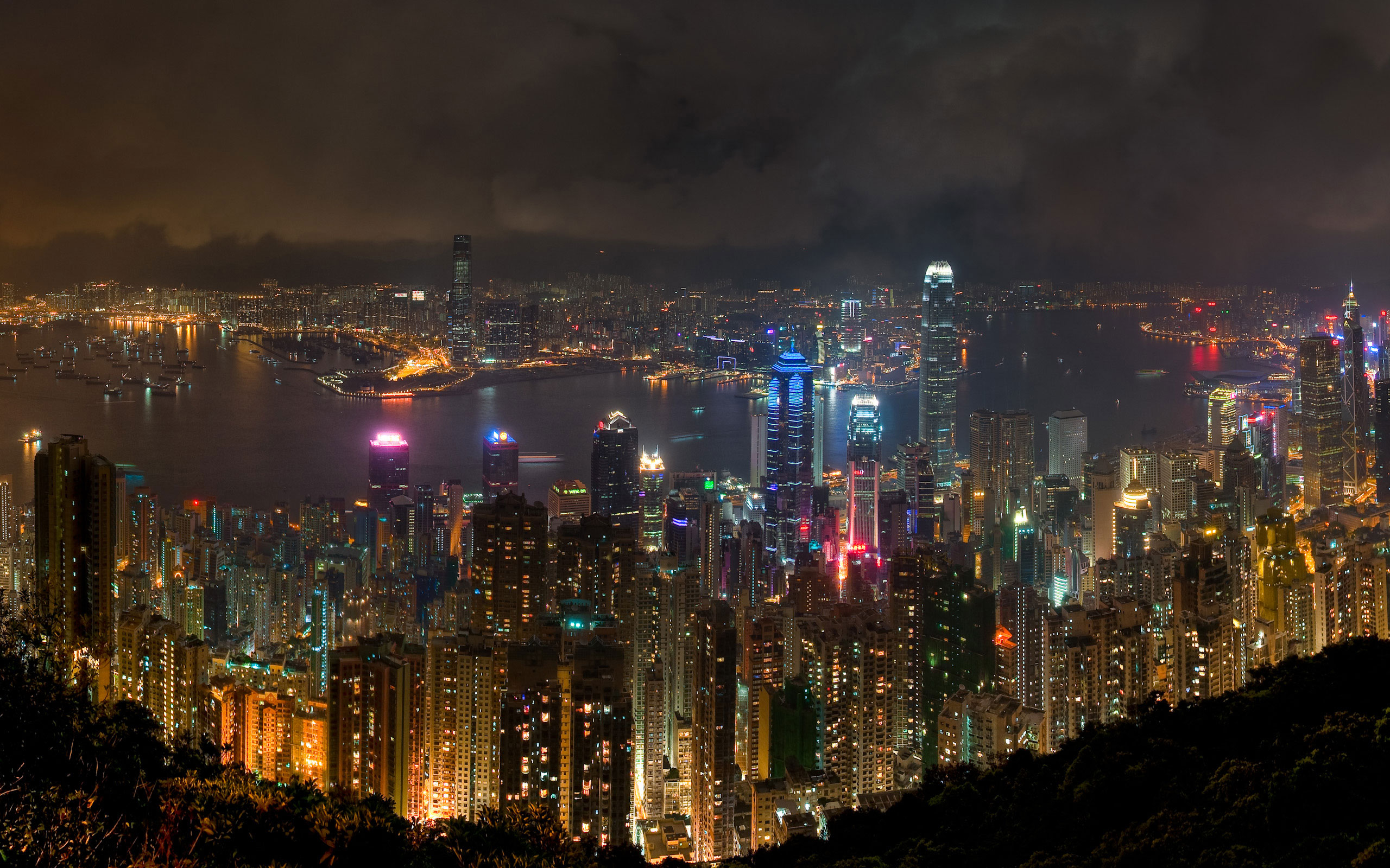 162946画像をダウンロードマンメイド, 香港, 都市-壁紙とスクリーンセーバーを無料で