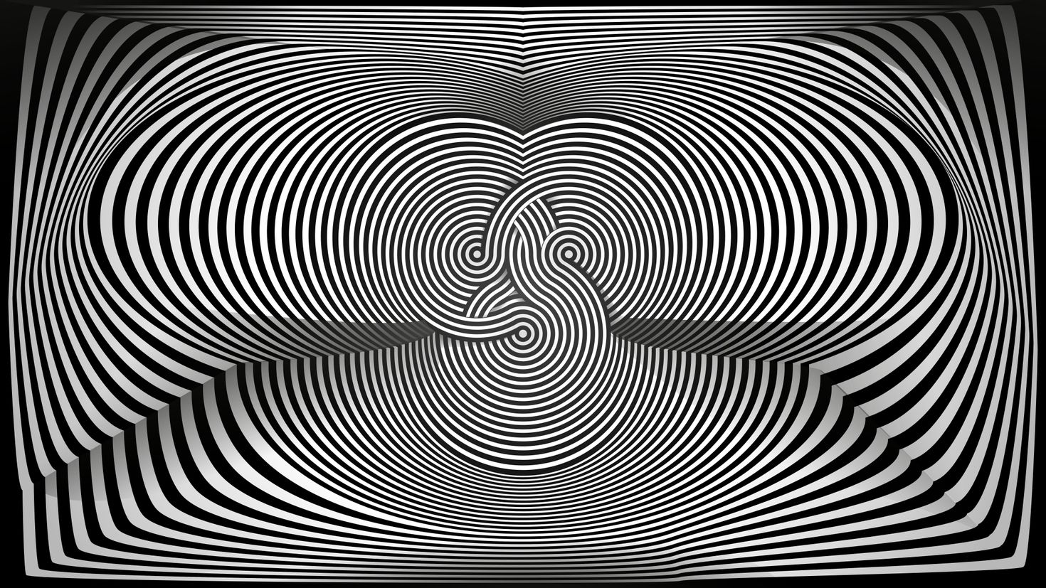 Движущаяся картина 3. Оптикал Иллюжн. Иллюзия движения. Визуальные иллюзии. Сложные иллюзии.