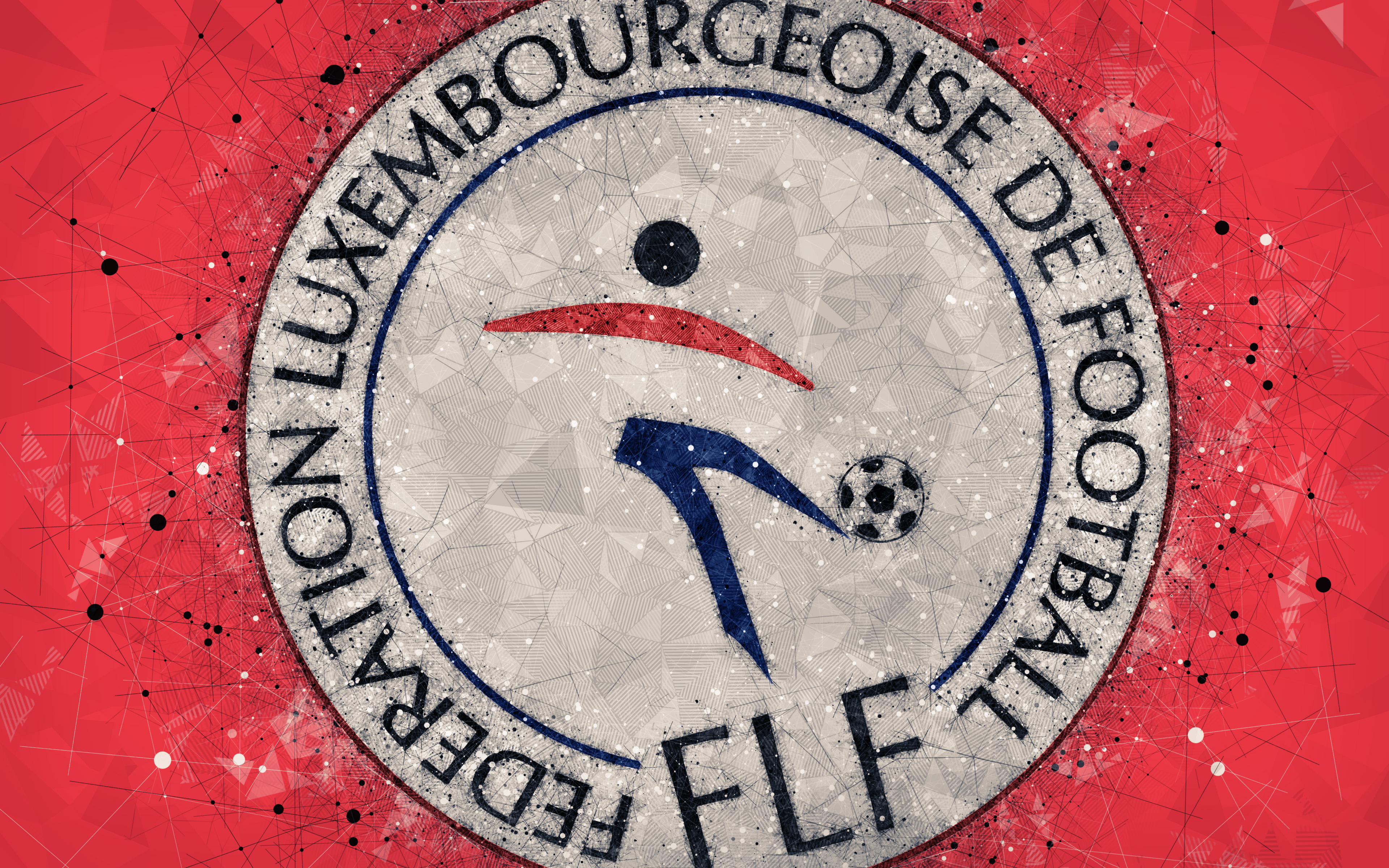 451891 télécharger le fond d'écran des sports, équipe nationale luxembourgeoise de football, emblème, logo, luxembourg, football - économiseurs d'écran et images gratuitement