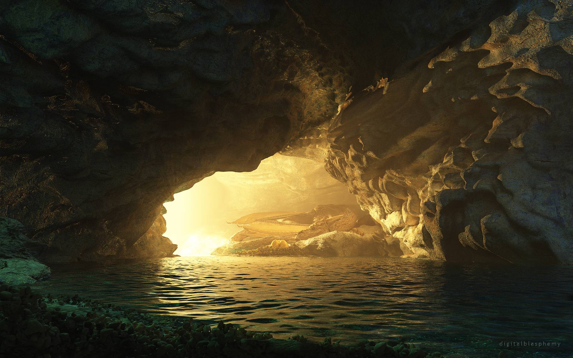 earth, cave, caves 8K