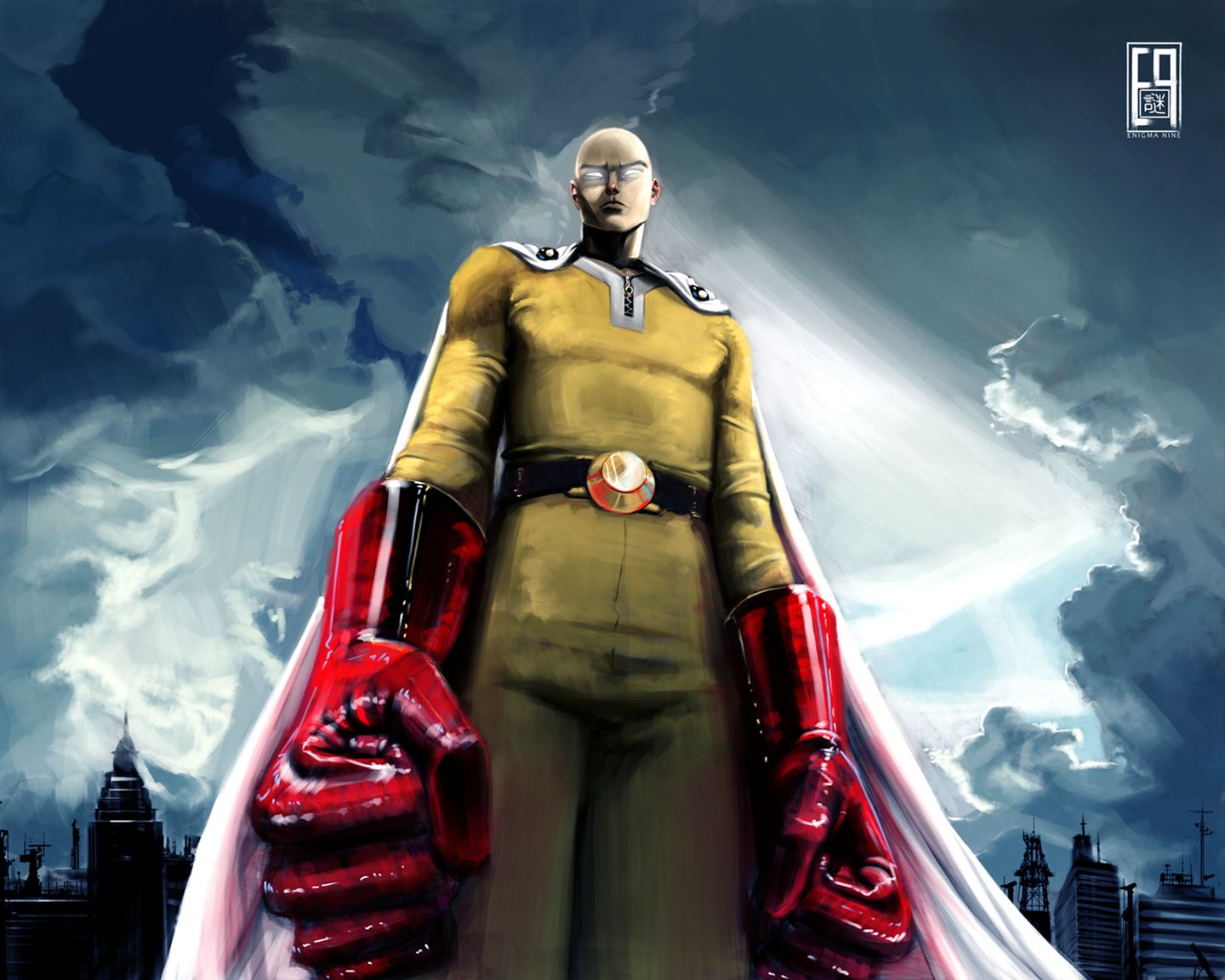 Anime, One-Punch Man, Saitama (One-Punch Man), HD wallpaper