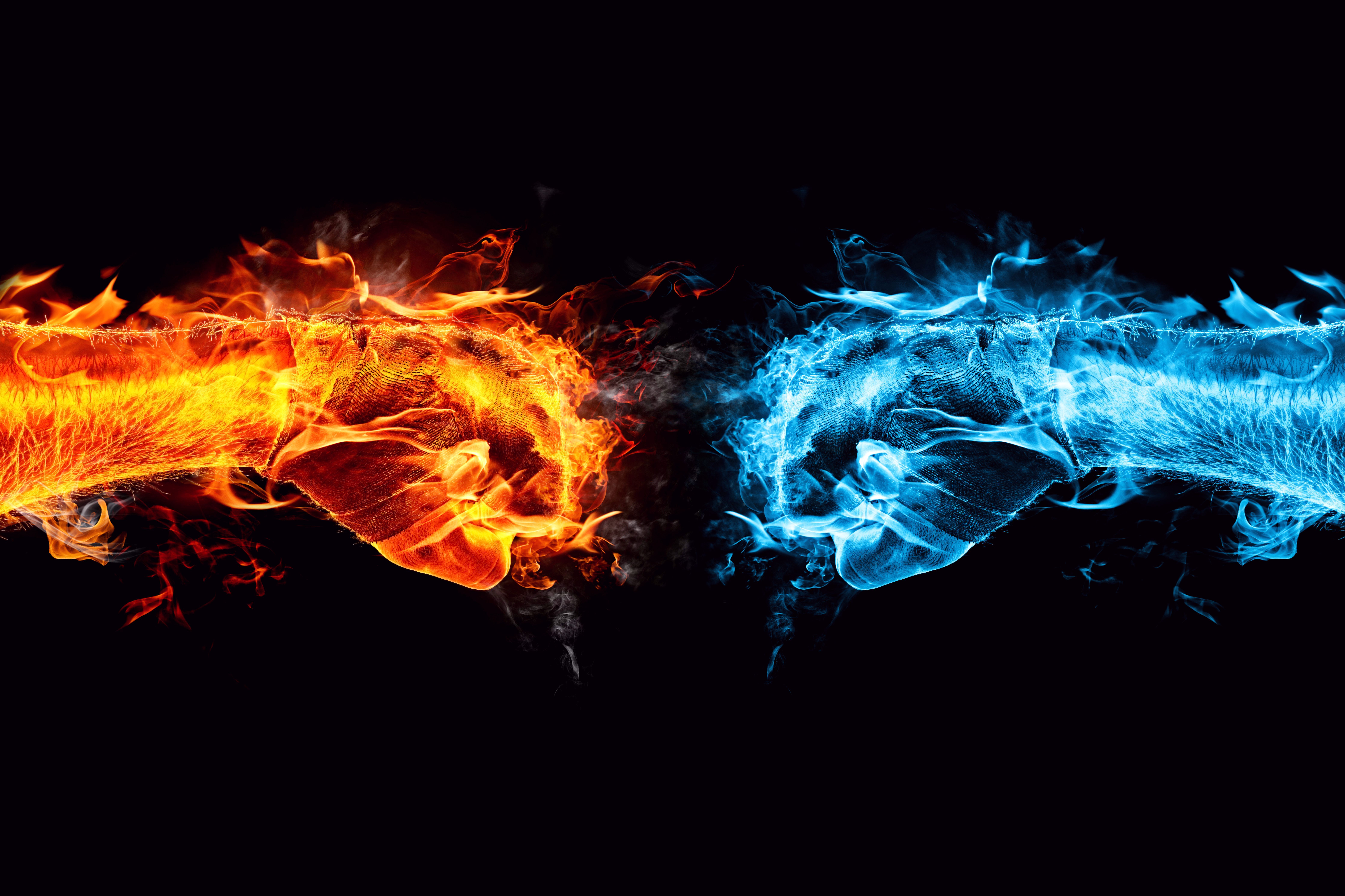 abstract, fire, cool, fist Free Stock Photo