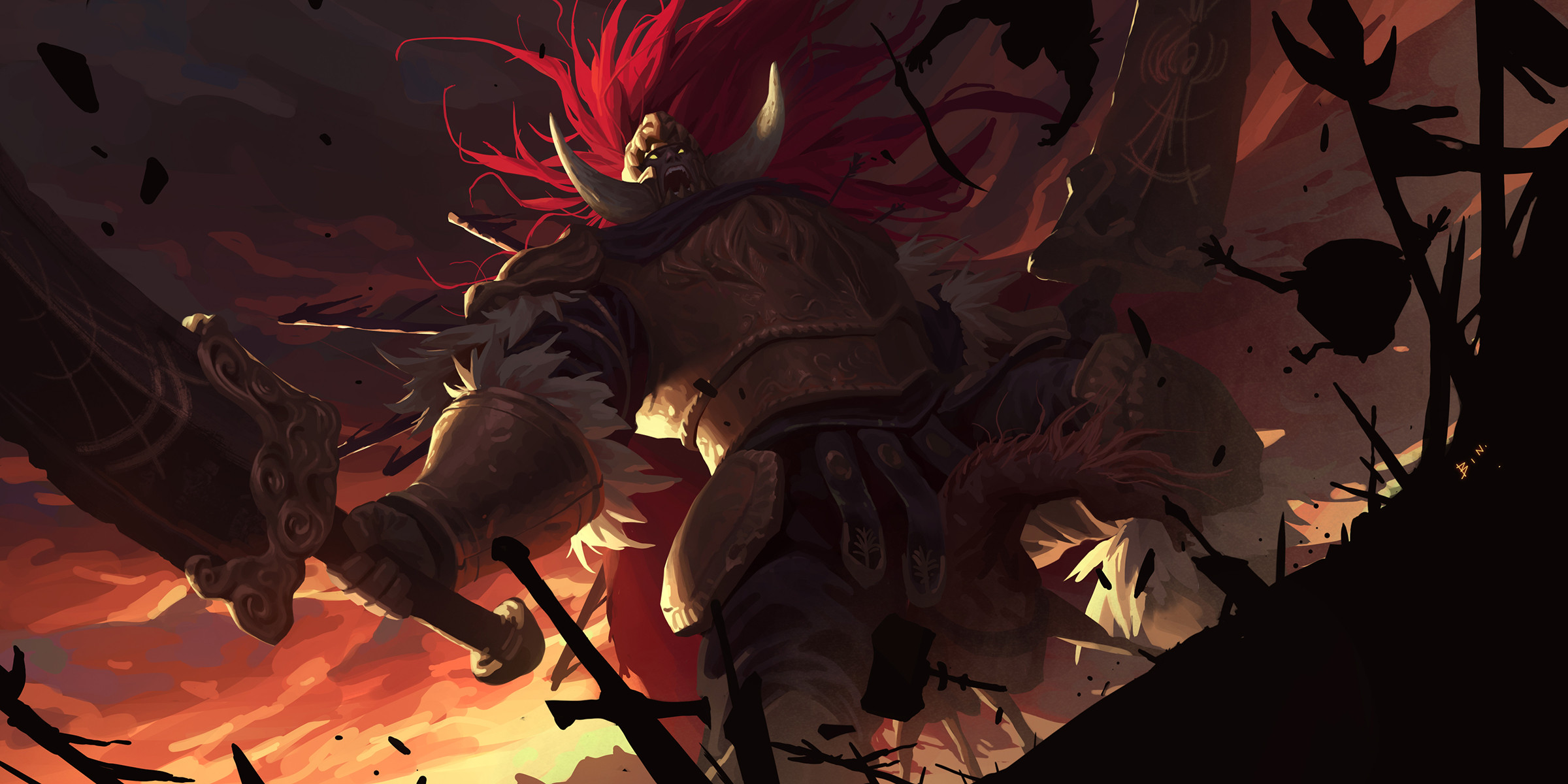 Elden ring Samurai wallpaper by Leoneying - Download on ZEDGE™