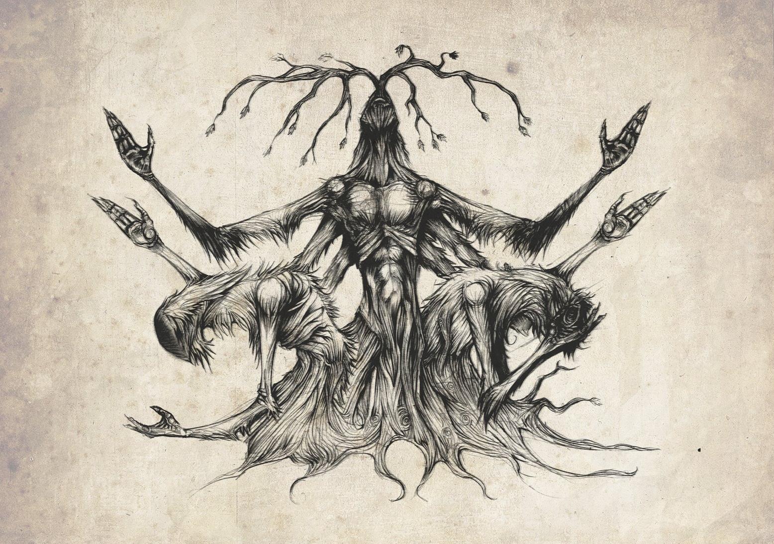 occult, demon, music, fall of efrafa, dark download HD wallpaper