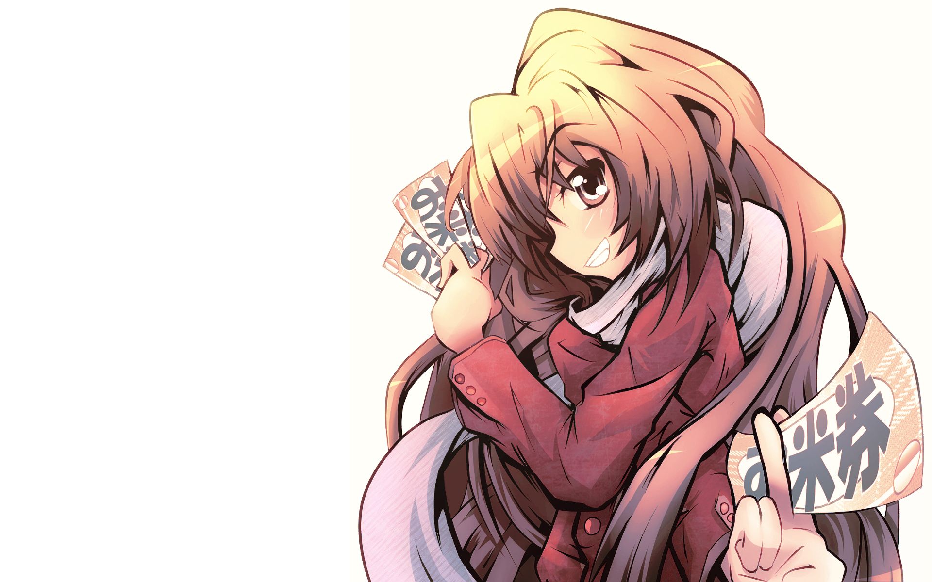 Download Best friends Taiga and Ryuuji from the anime series Toradora  Wallpaper