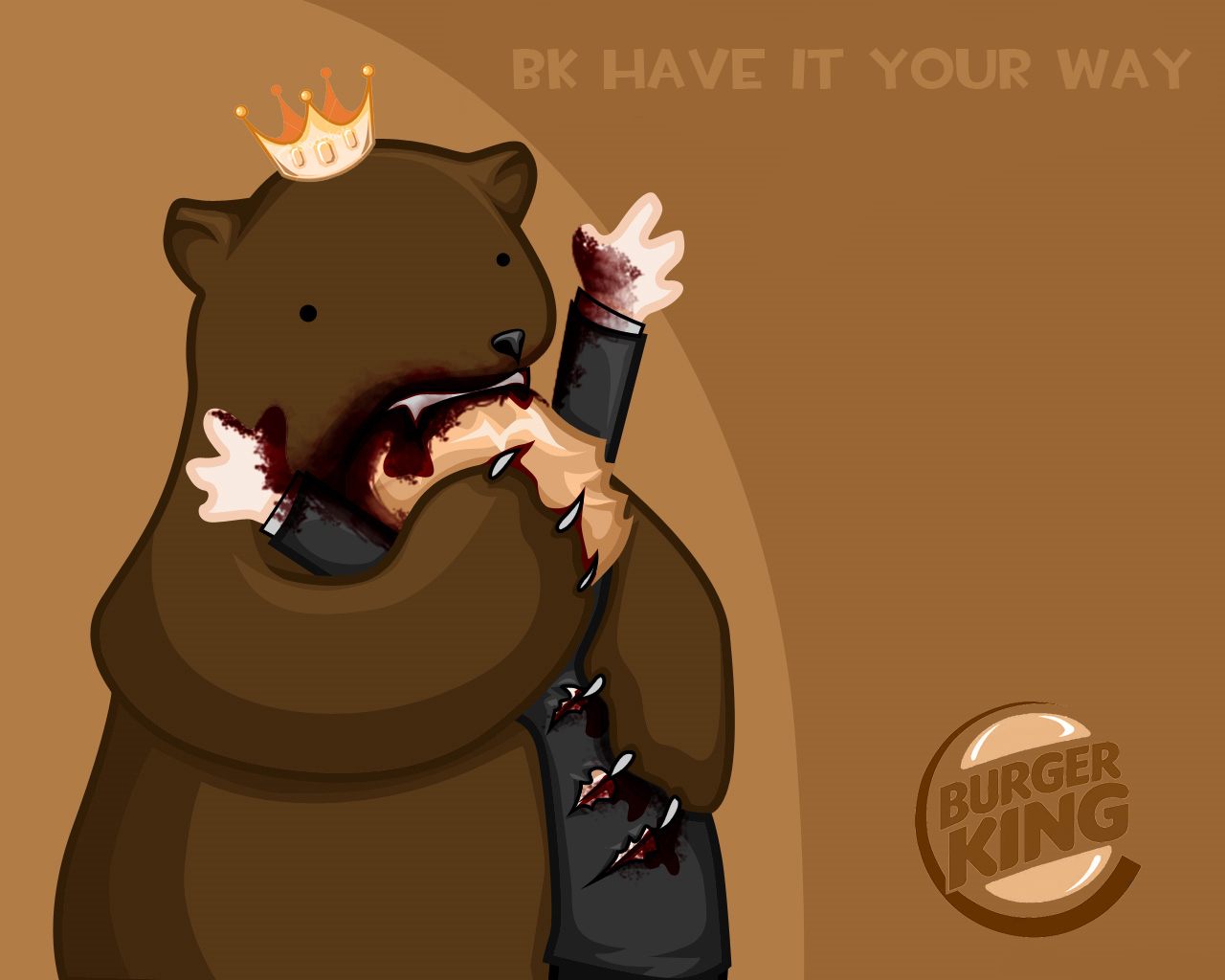 Download background bear, humor, just wrong