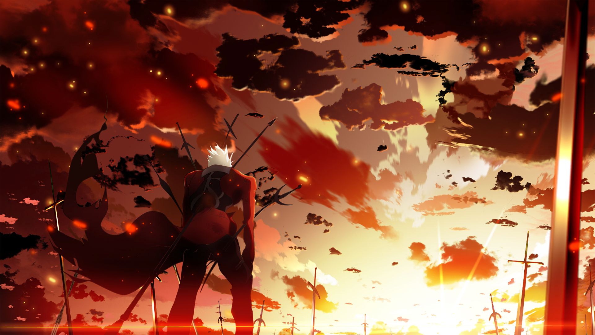 Fate stay Night Unlimited Blade works обои
