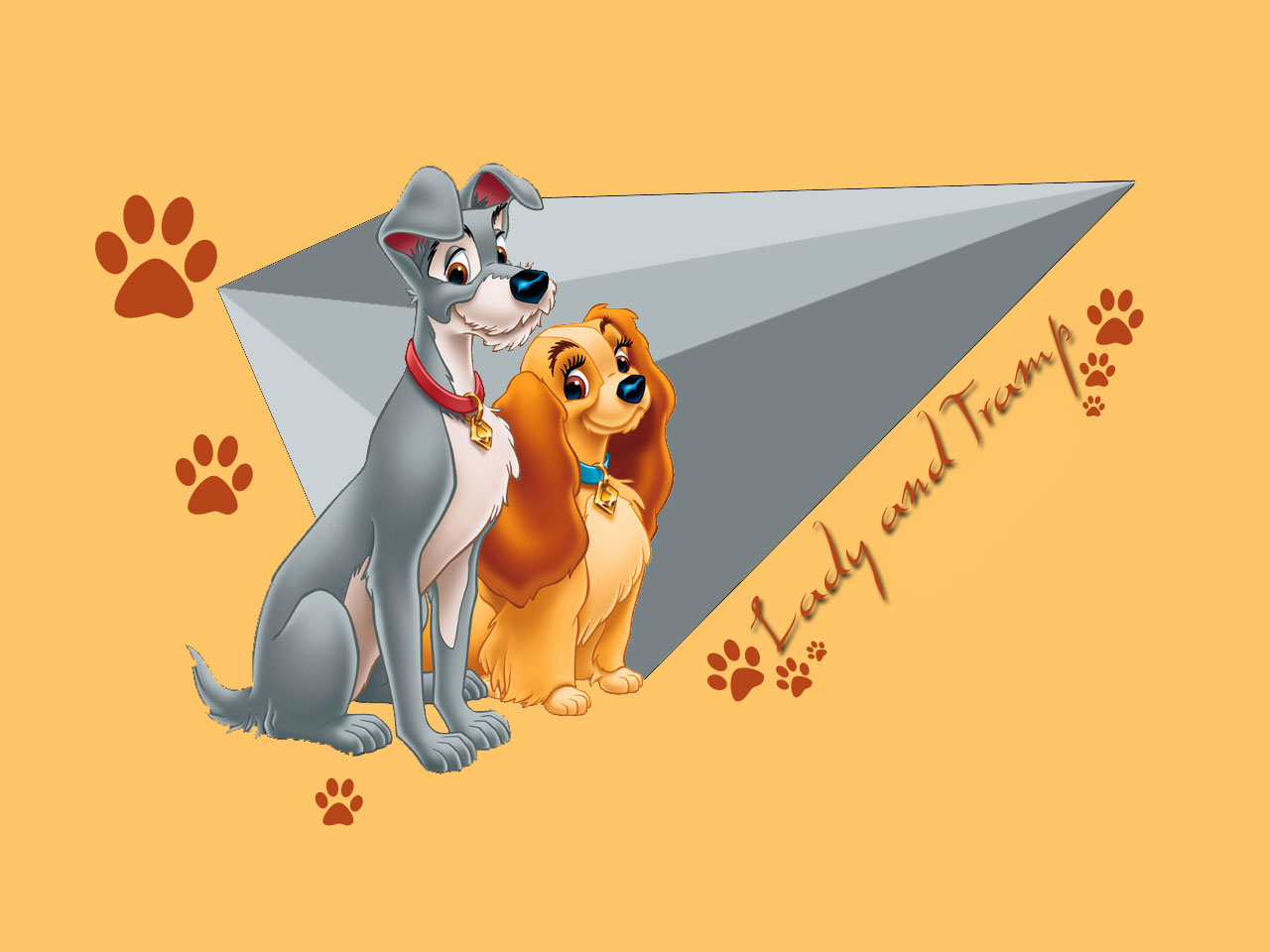 Lady And The Tramp  4k Wallpaper