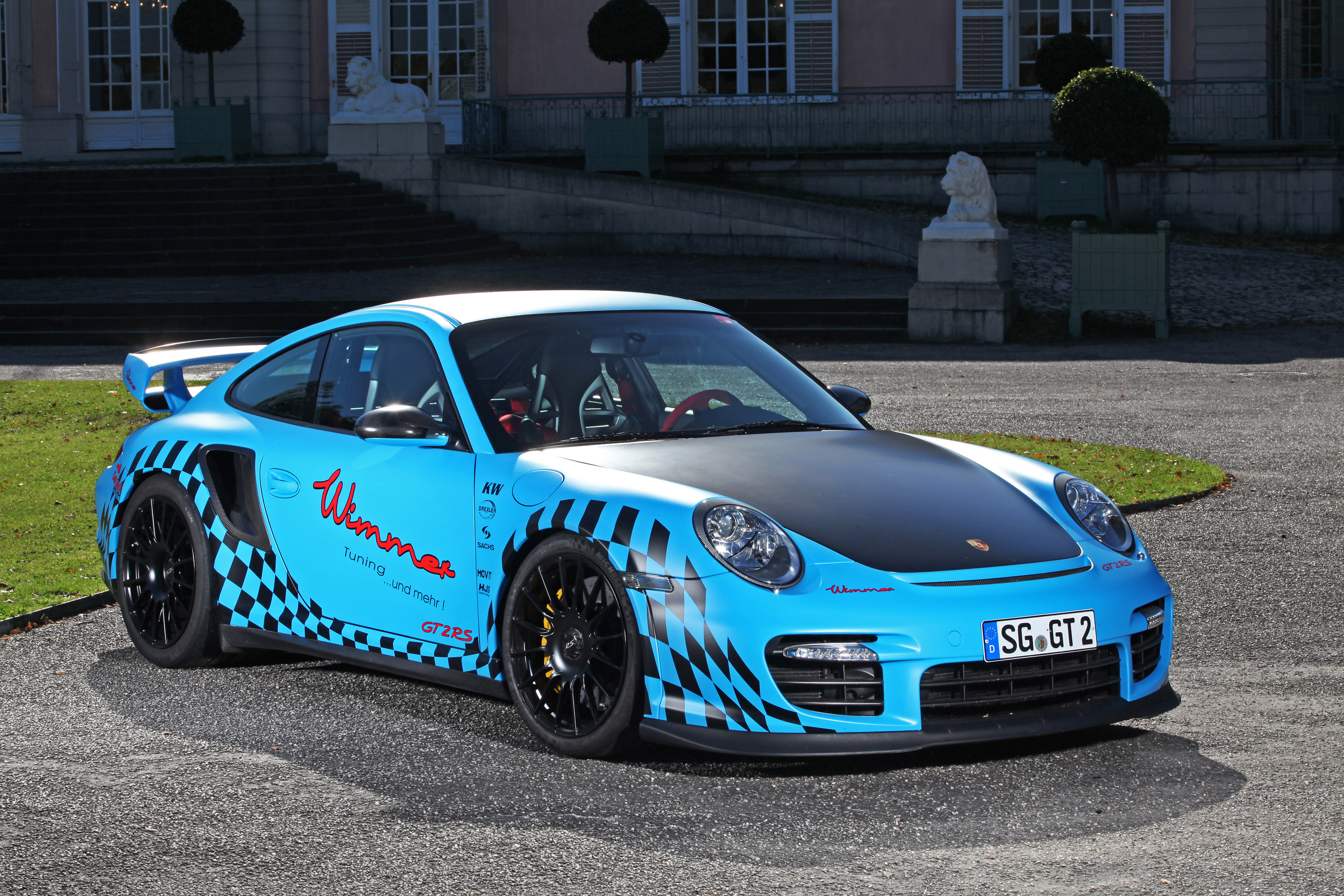 Full HD Porsche 911 Gt2 Background