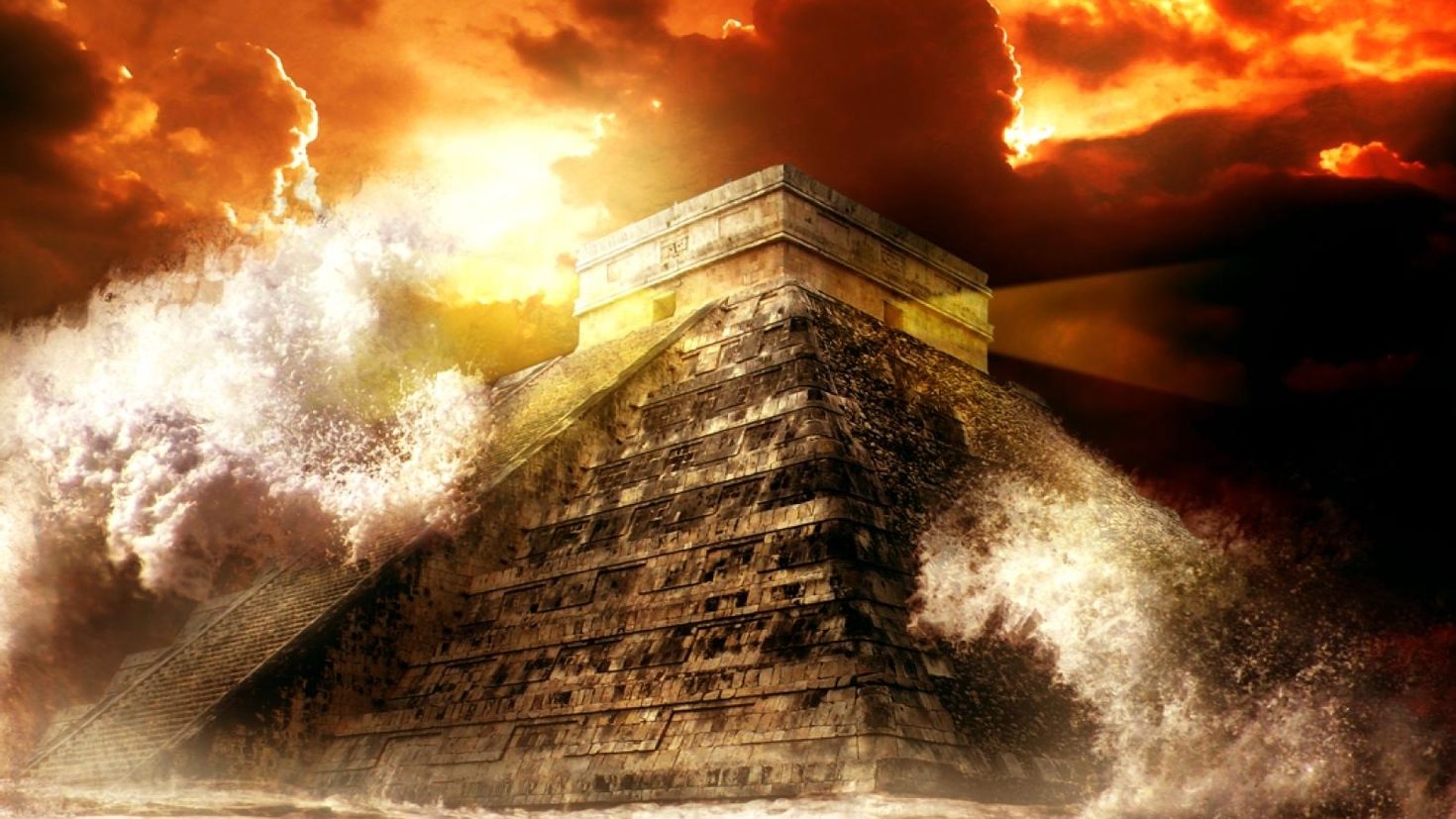 Музыка конца света. Конец света. Конец света 2012. Конец света фото. Пирамиды арт.