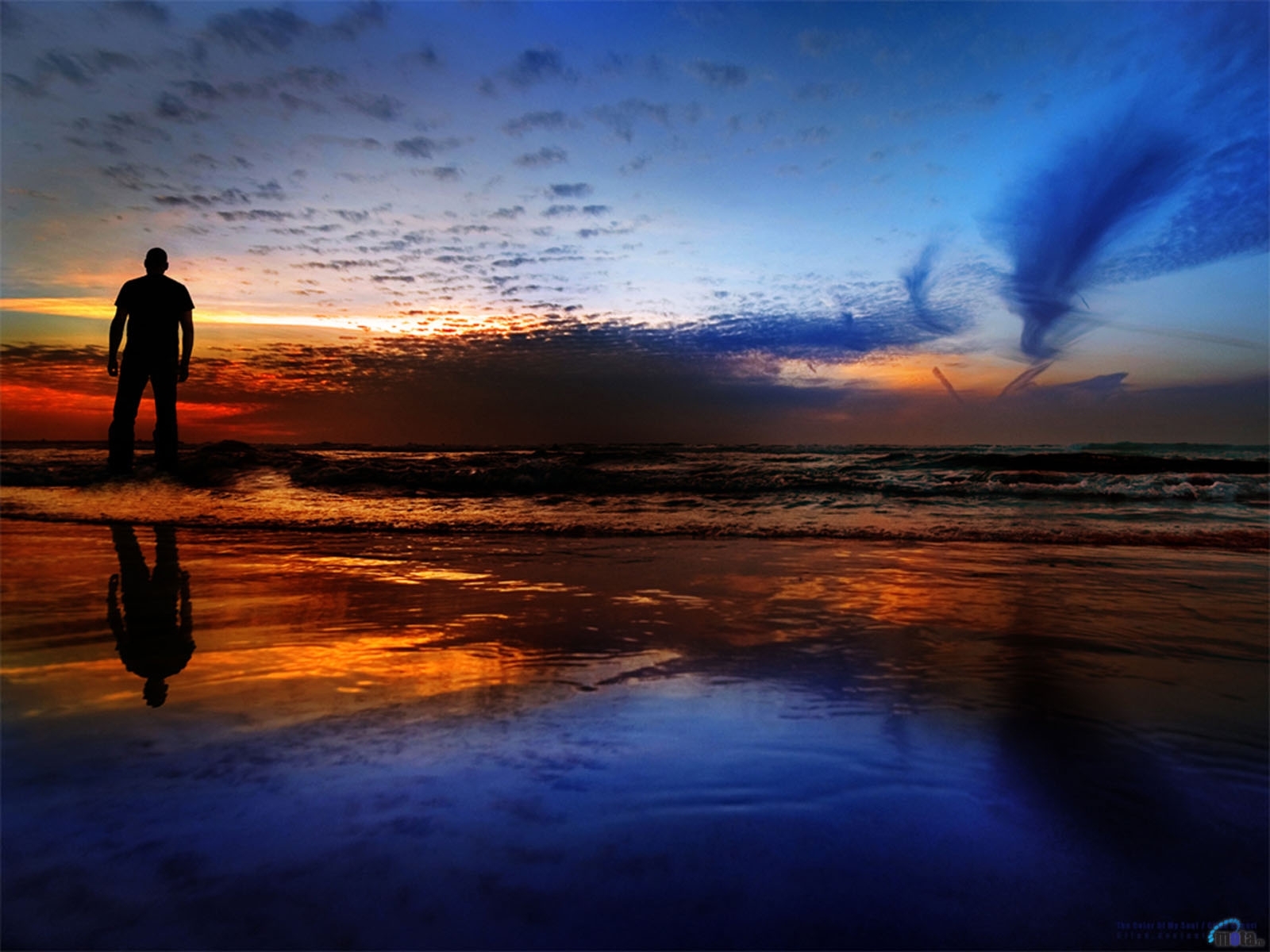 Download mobile wallpaper Sky, Landscape, Sea, Beach for free.