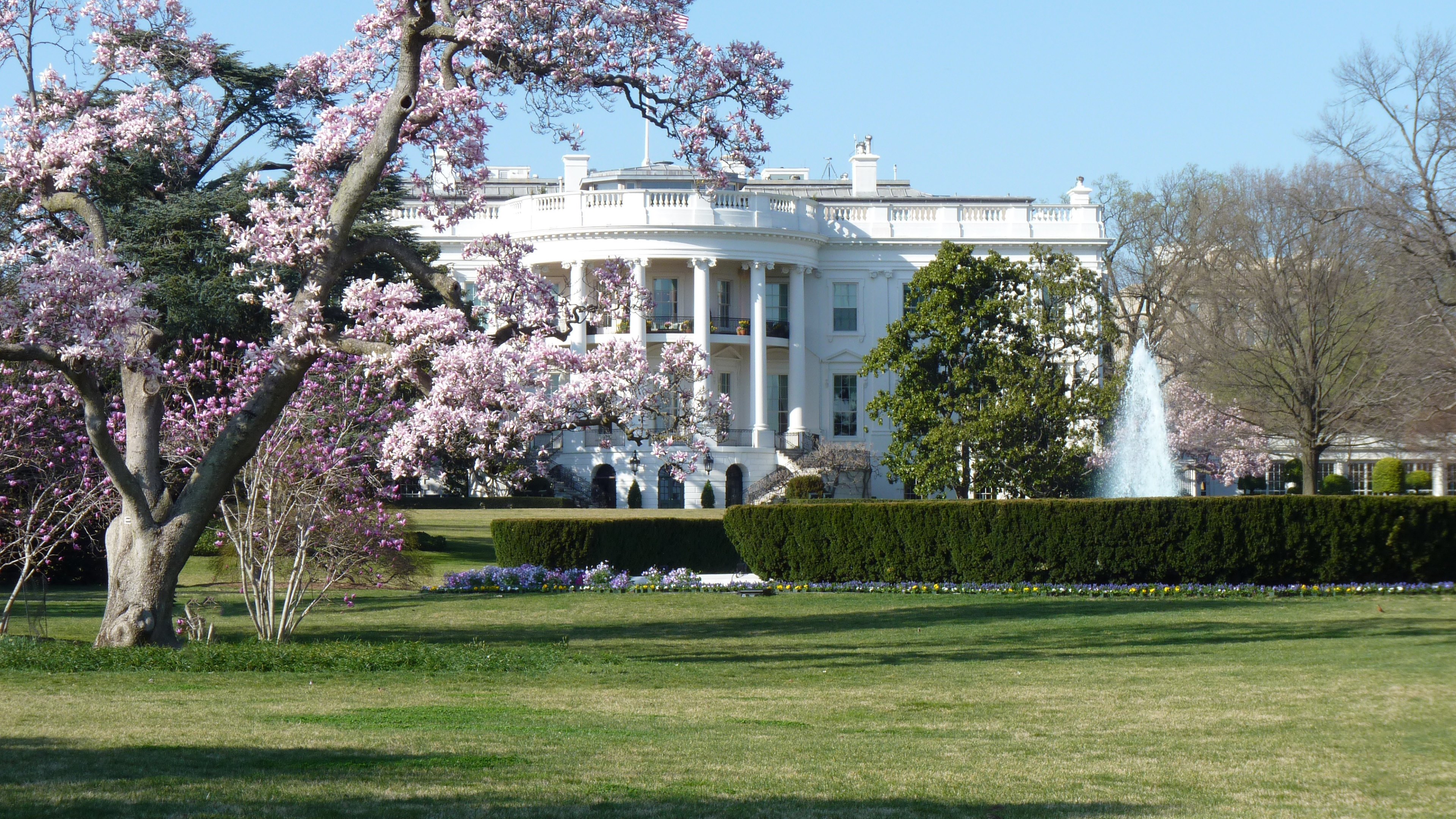 Free download wallpaper Monuments, Usa, Man Made, White House on your PC desktop